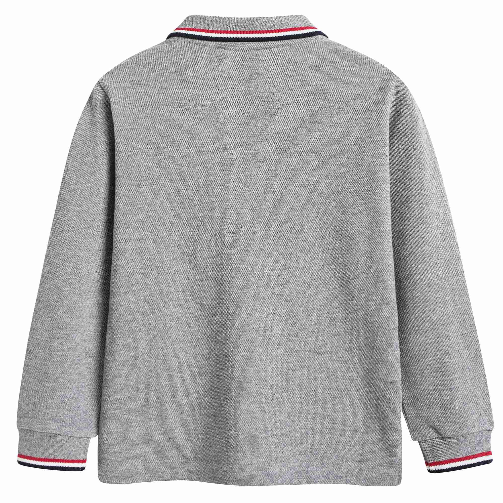 Boys Grey Polo Shirt