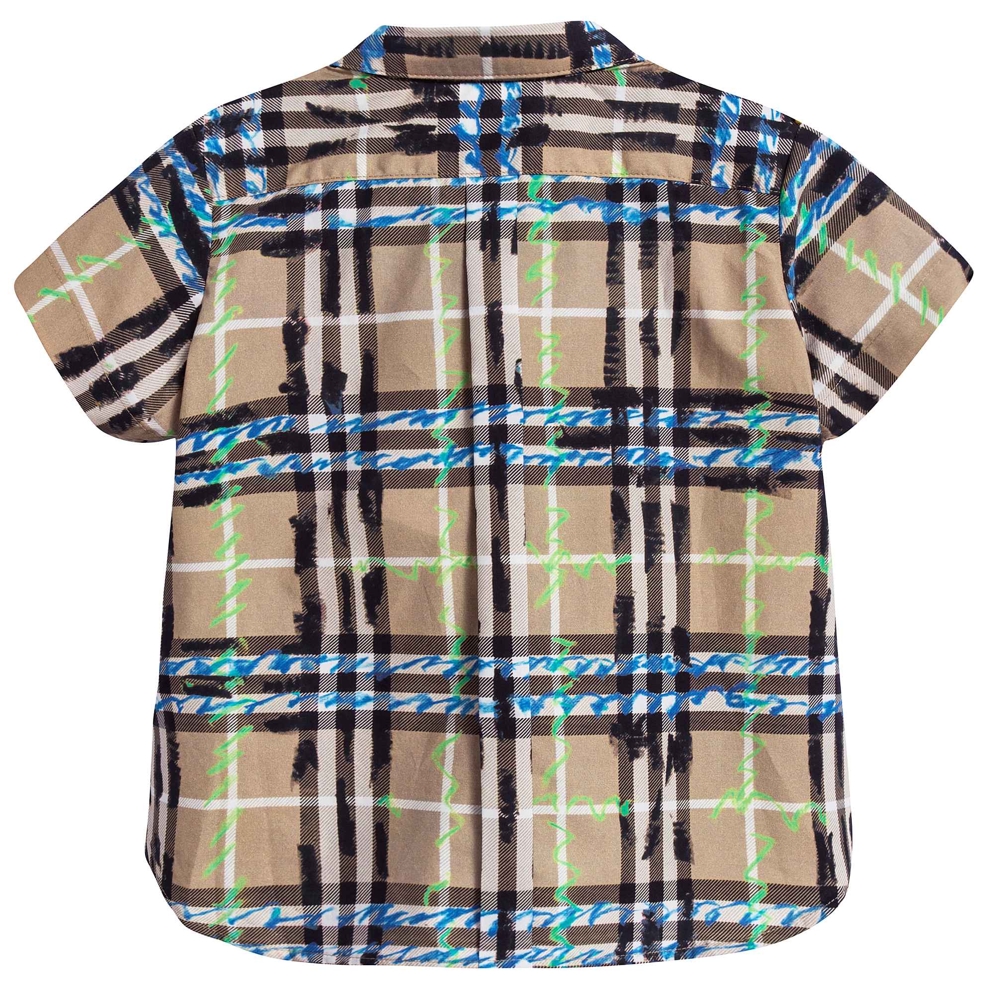 Baby Boys Bright Blue Cotton T-shirt