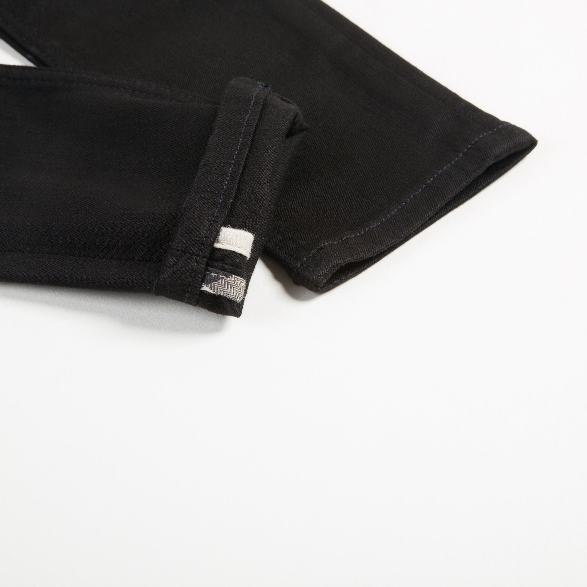 Girls Black Cotton Trousers
