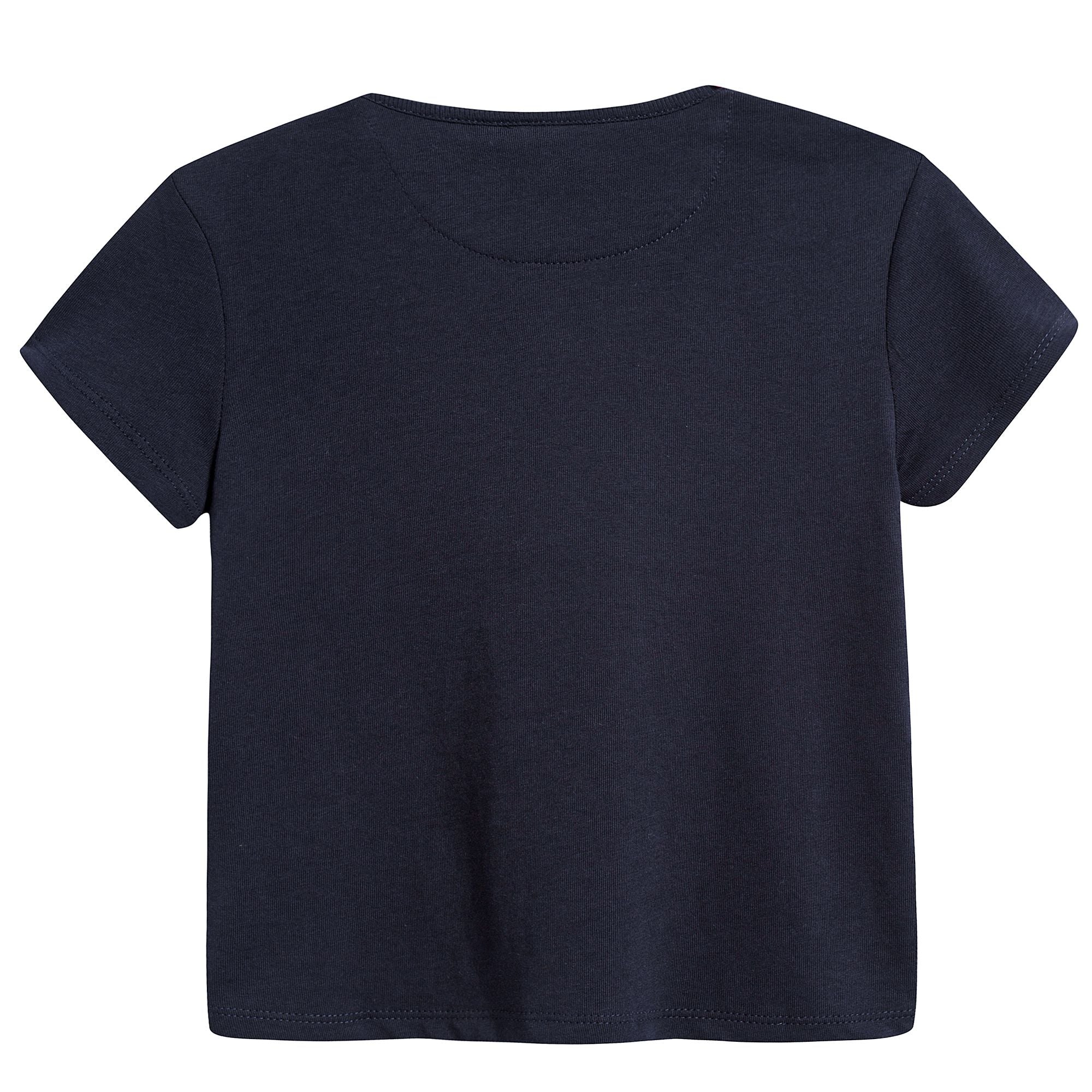 Baby Boys True Navy Cotton T-shirt