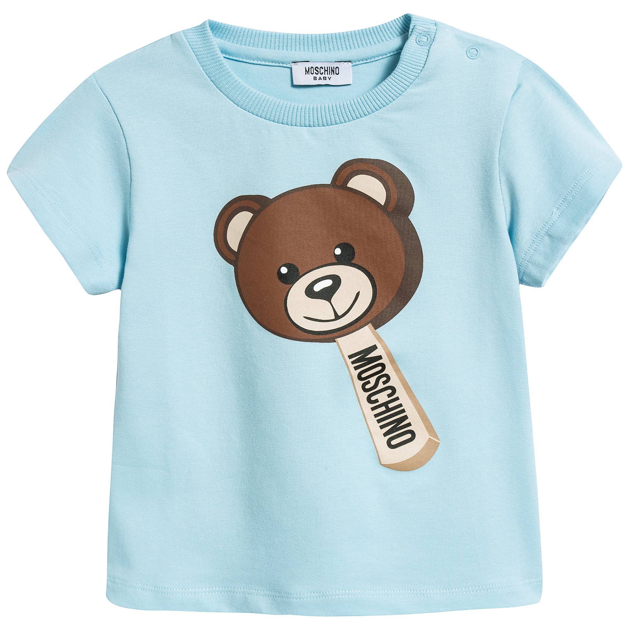 Baby Light Blue Cotton T-shirt