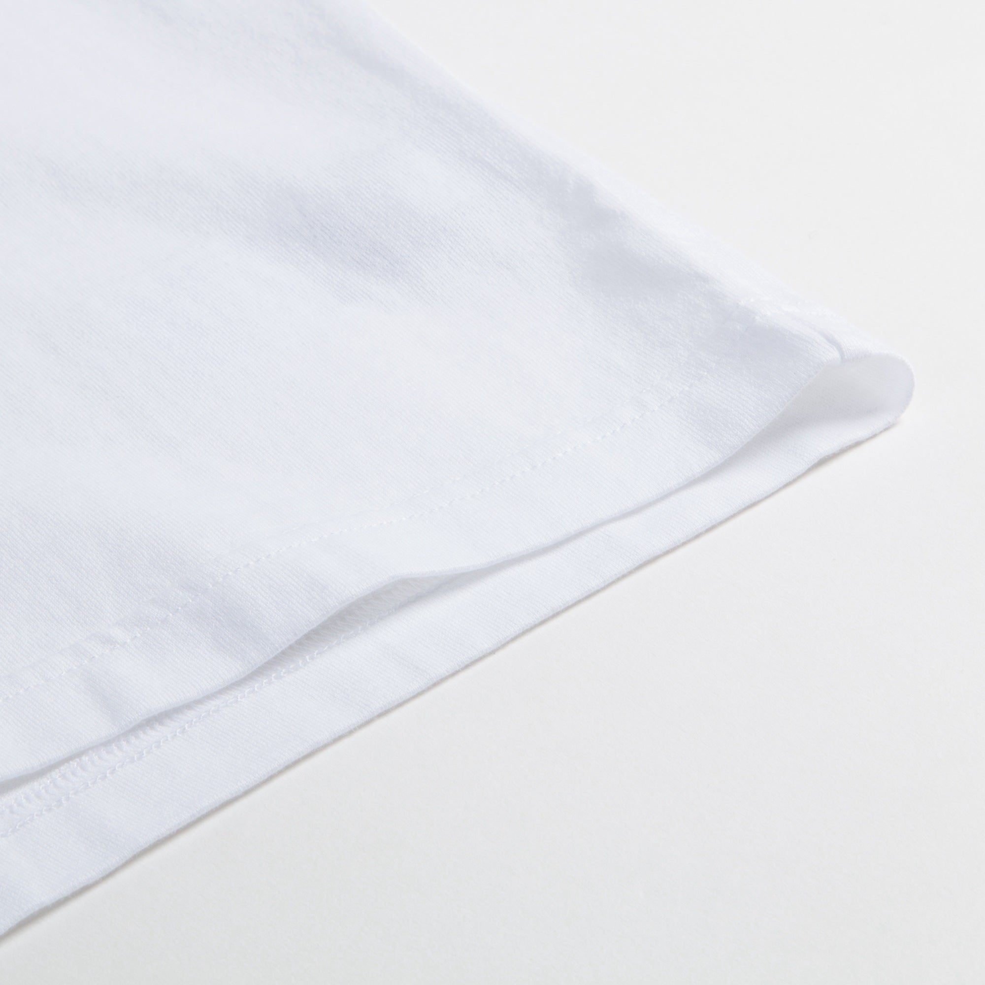Boys & Girls White Logo T-shirt