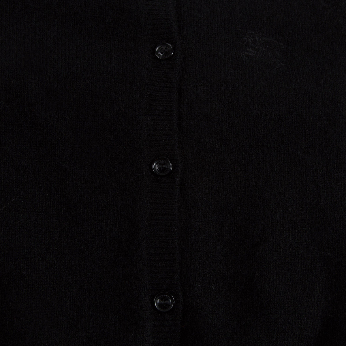 Girls Black Cotton Cardigan with Check Cuffs - CÉMAROSE | Children's Fashion Store - 5