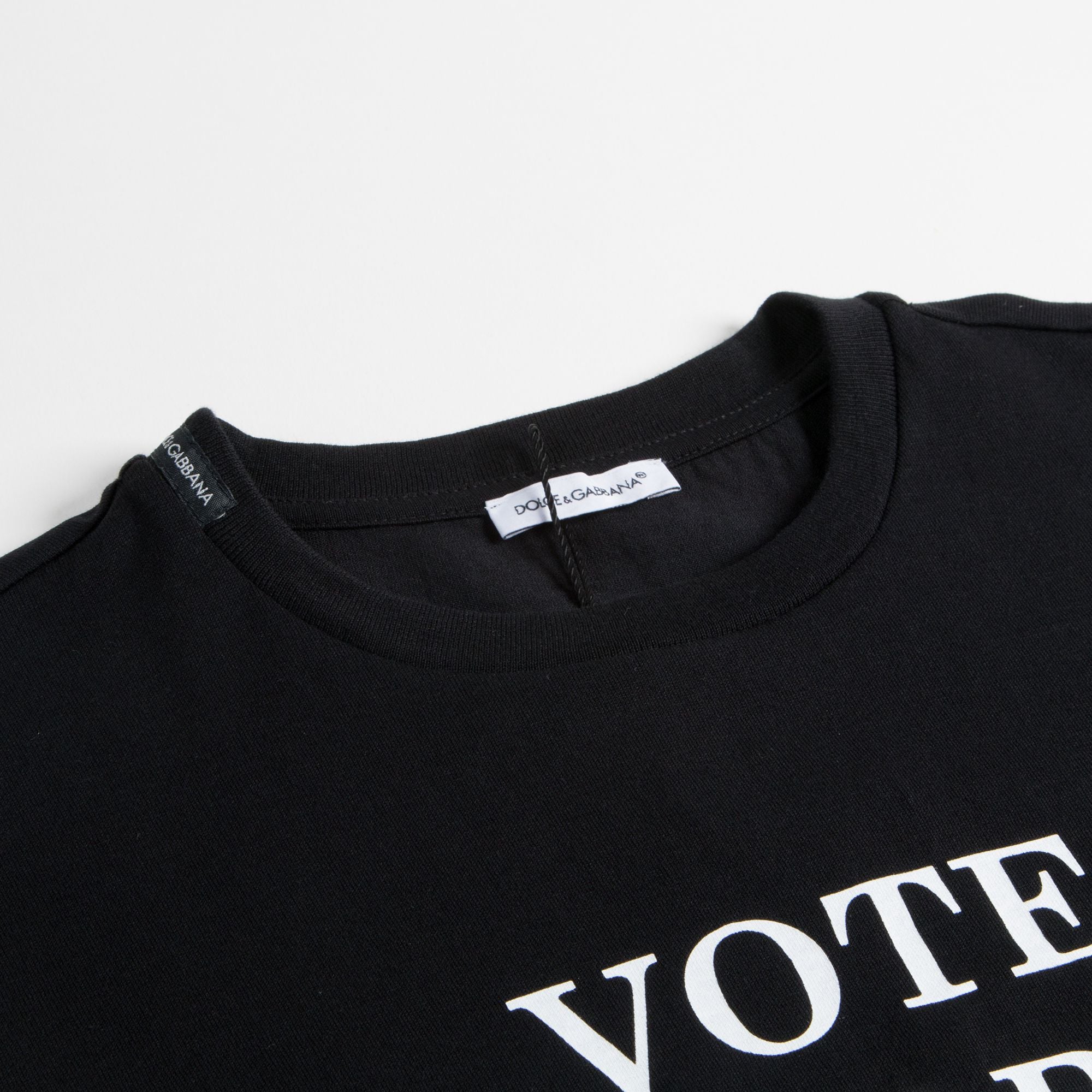 Girls & Boys Black Logo T-shirt