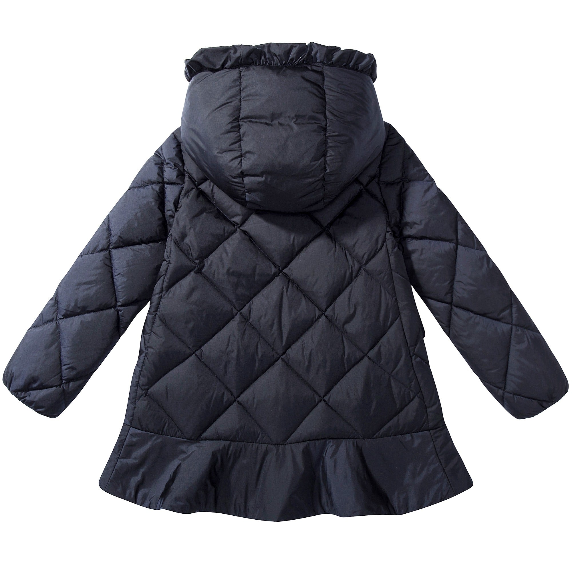 Girls Navy Blue "Vauloge Giubbotto" Coat