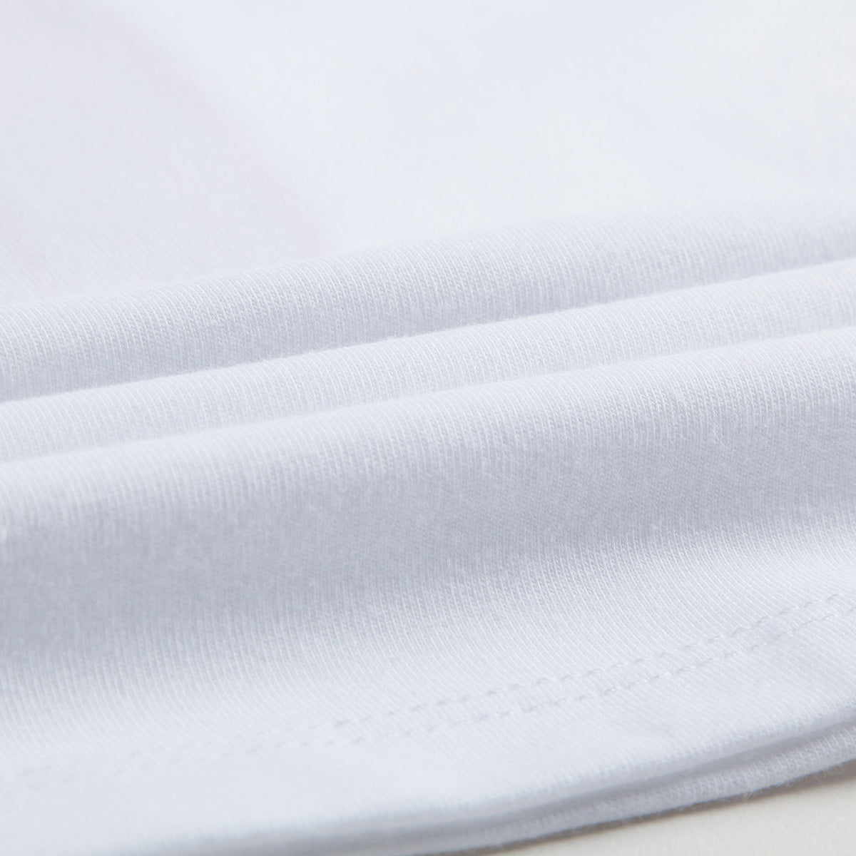 Girls White With Pink stripe Cotton Jersey T-Shirt - CÉMAROSE | Children's Fashion Store - 7