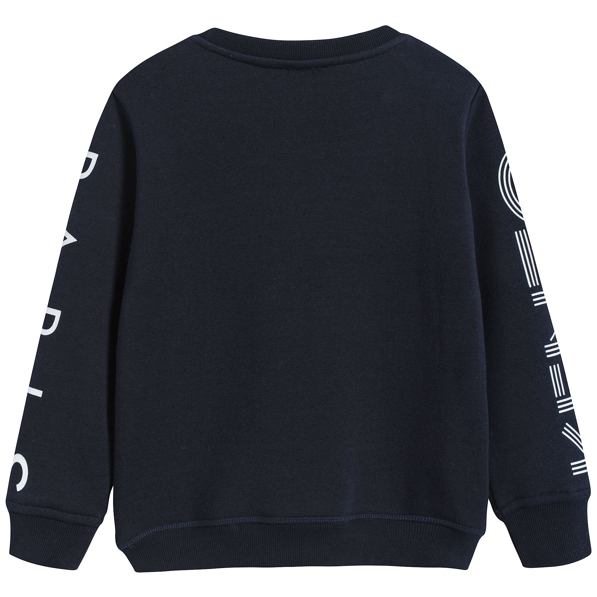 Boys Navy Logo Sweatshirt