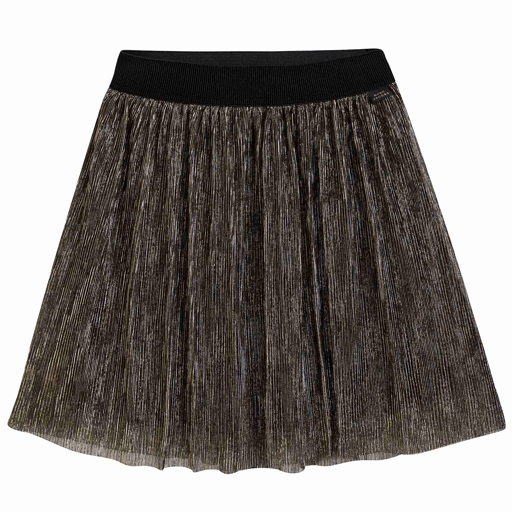 Girls Black & Gold Skirt