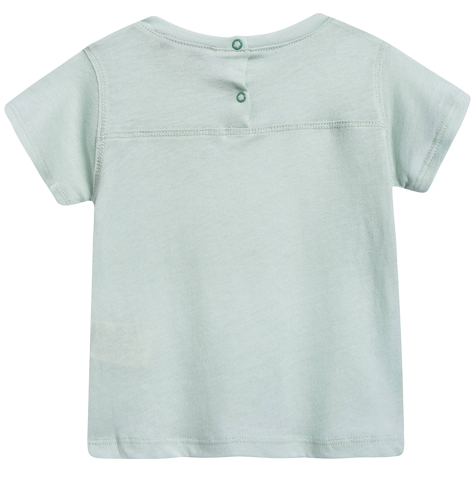 Baby Light Mint Cotton Jersey T-shirt