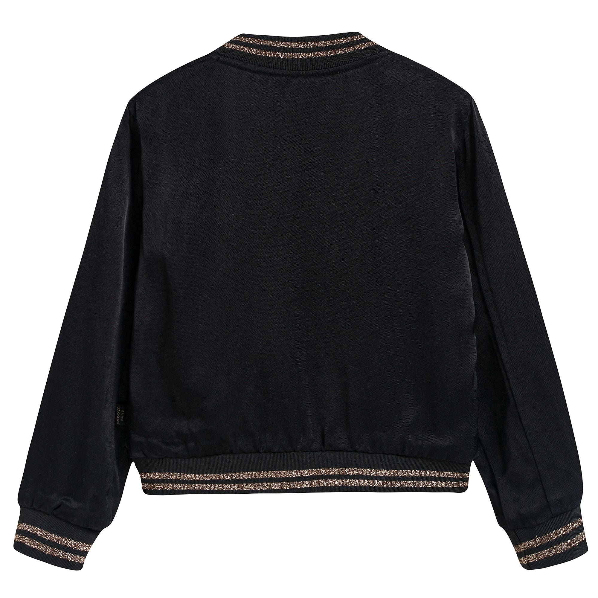 Girls Black & Gold Reversible Jacket