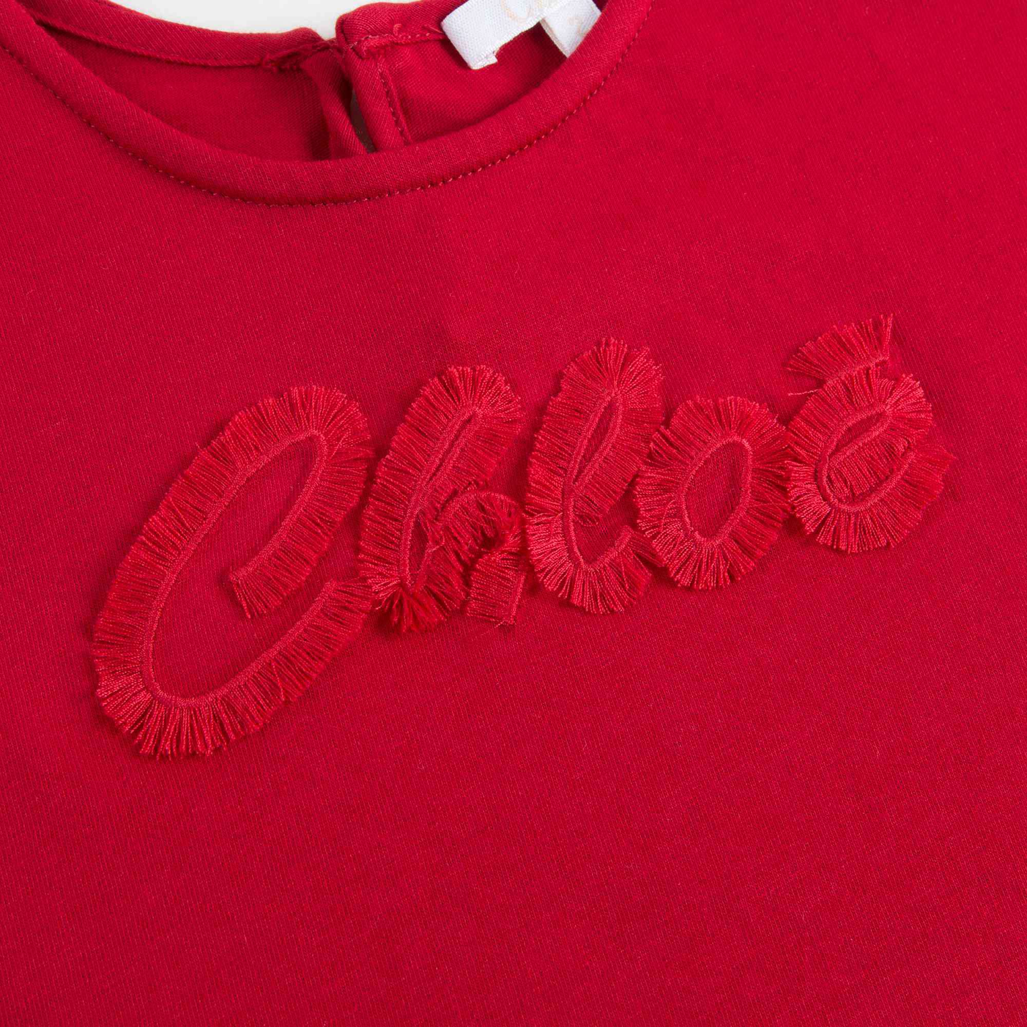 Girls Red Logo T-shirt