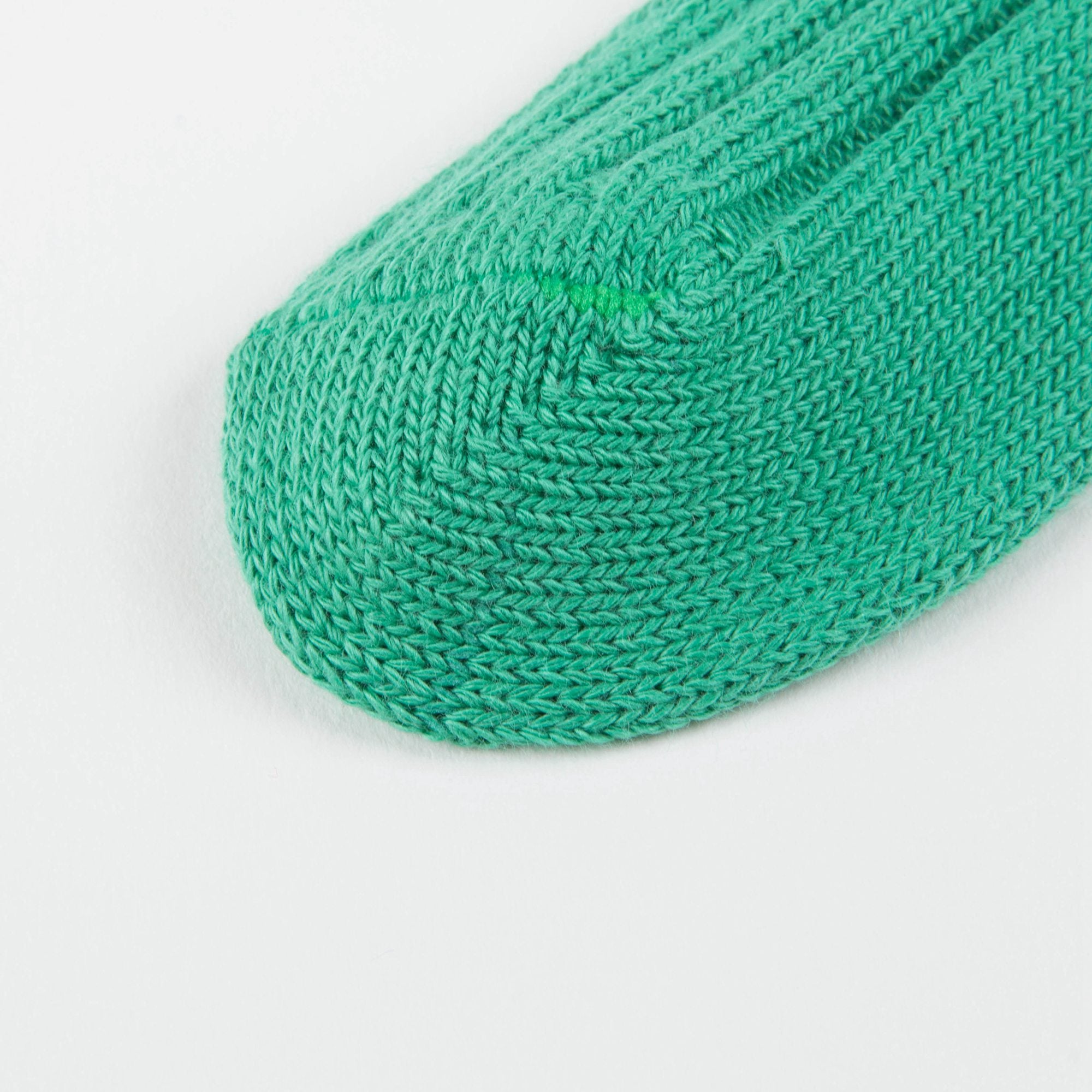 Baby Bright Green Cotton Knitwear Socks