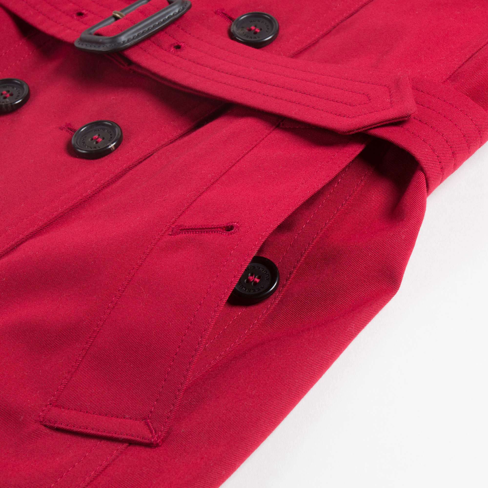 Girls Parade Red Cotton Coats