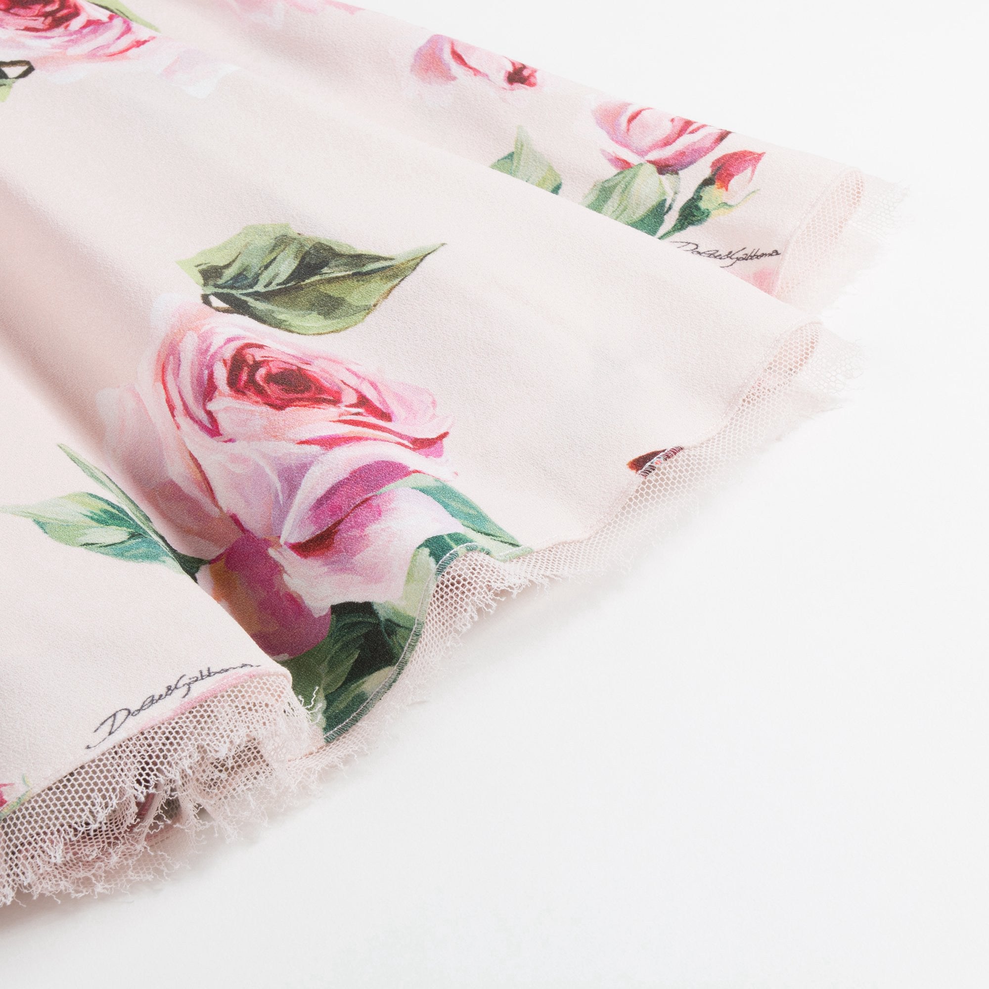 Baby Pale Pink & Rose "Butterfly" Dress