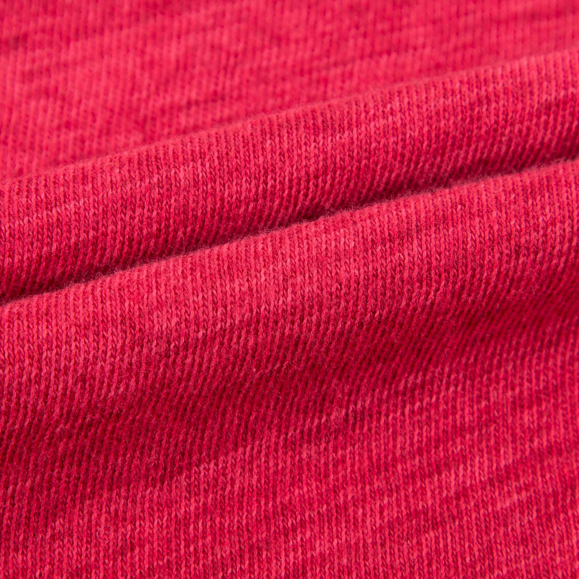 Girls Red Cotton Jersey Top