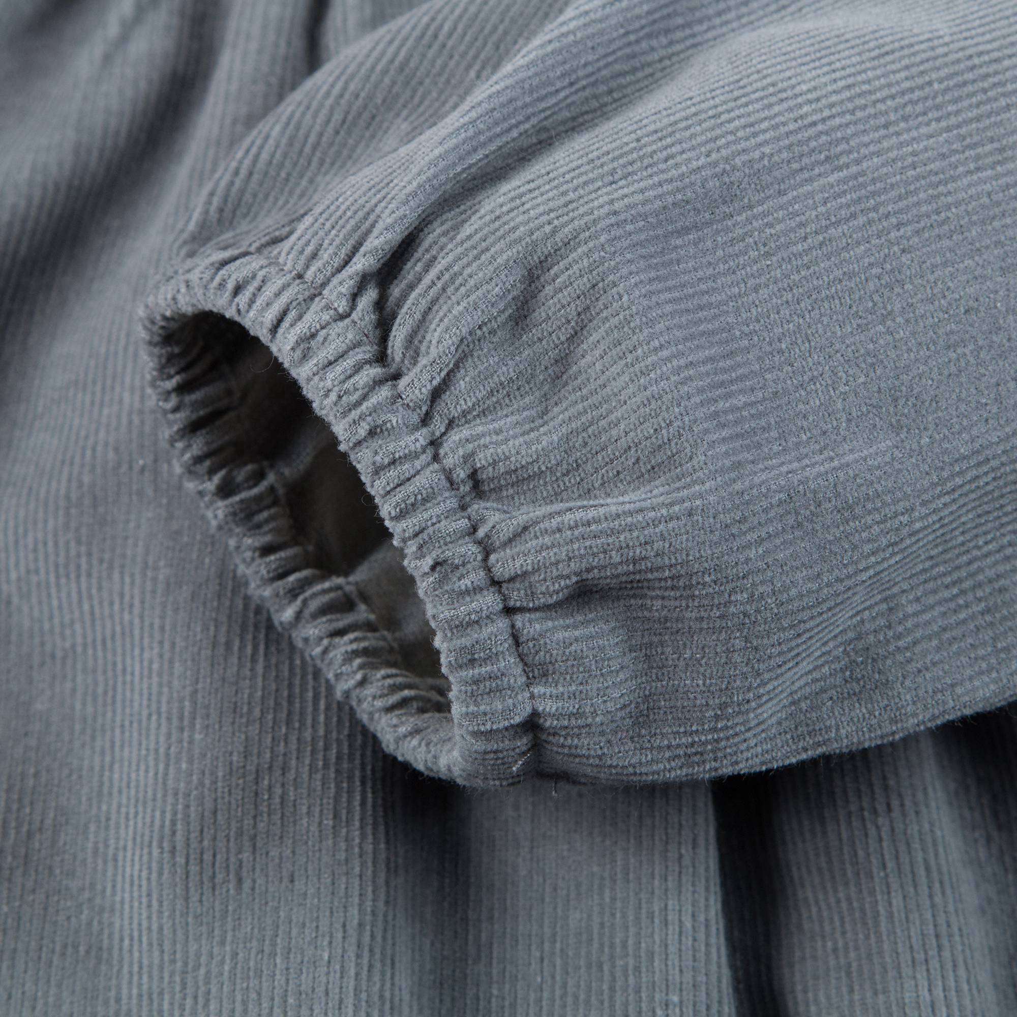 Baby Girls Grey Cotton Dress