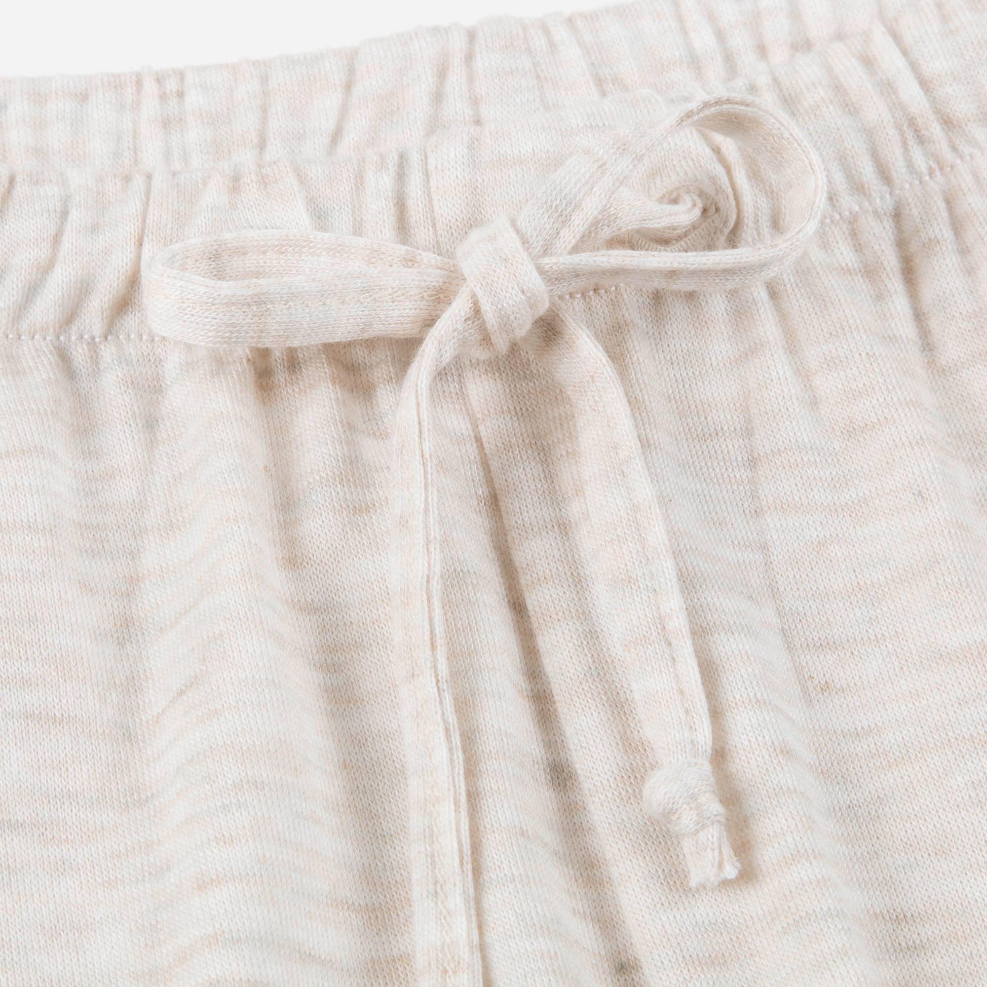 Girls & Boys Oatmeal Jersey Trousers