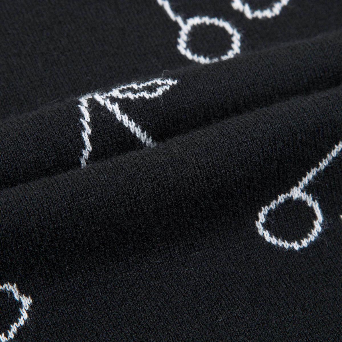 T-shirt en maille noir à imprimé cerises blanches pour fille