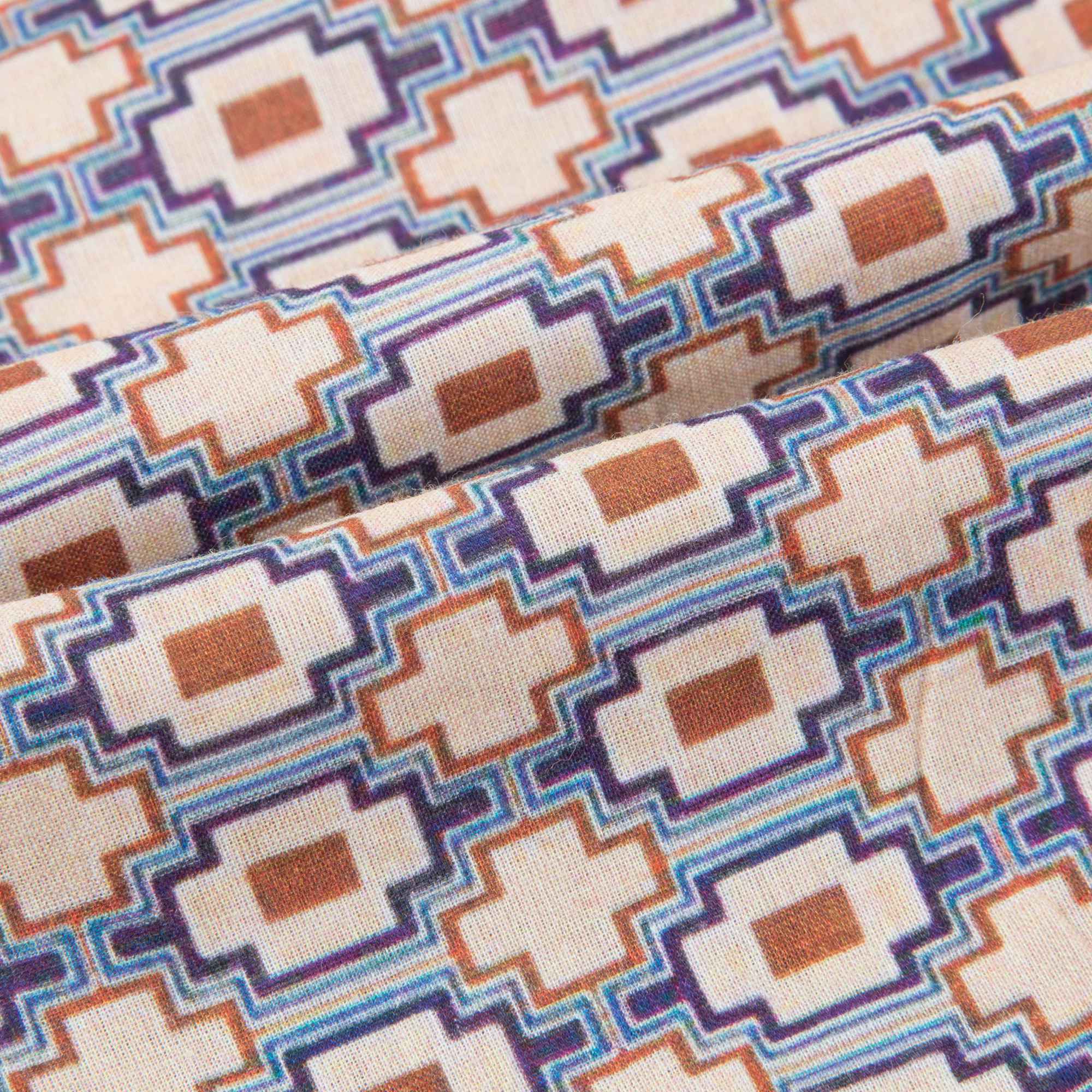 Baby Kaleido Blue Woven T-shirt