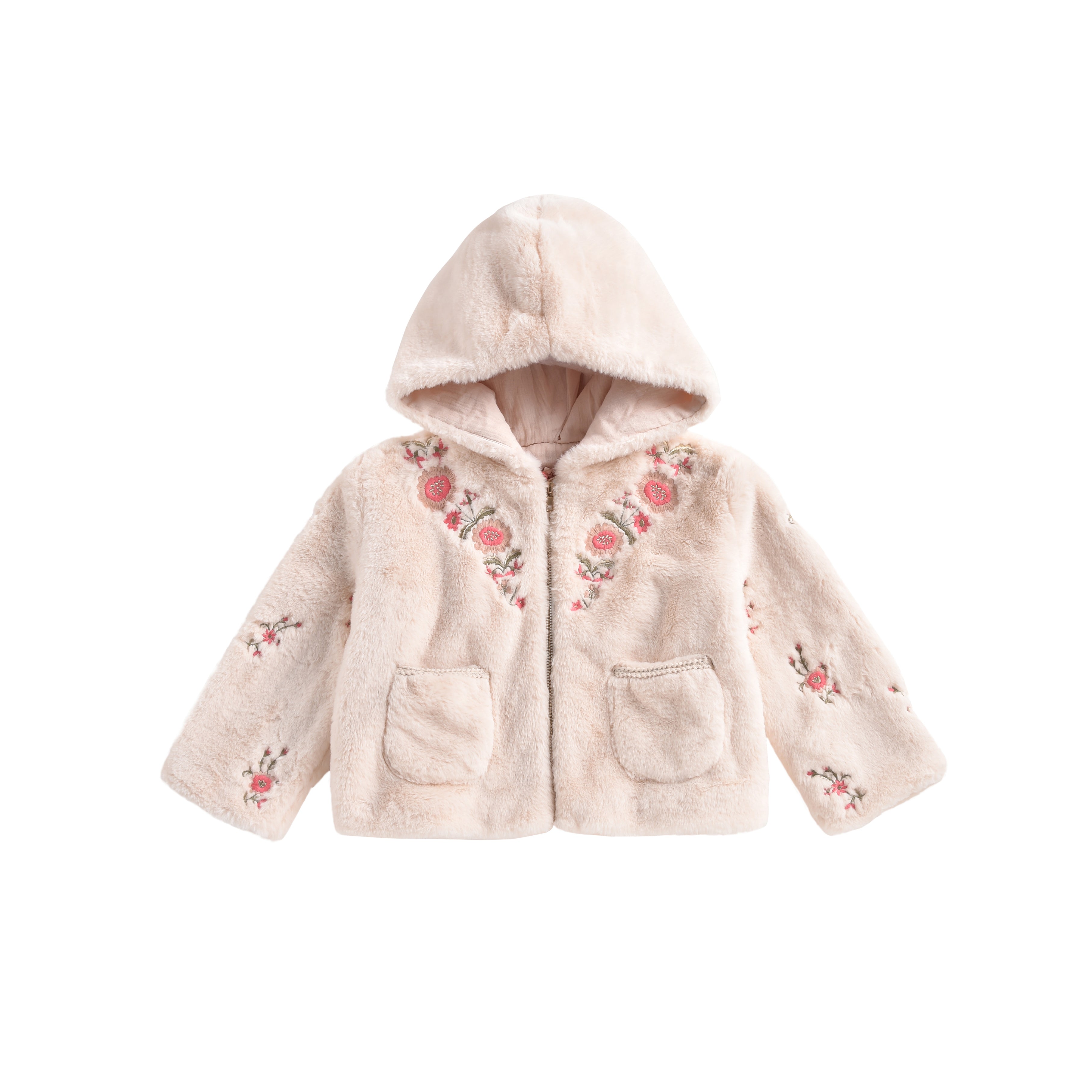 Girls Cream Jacket