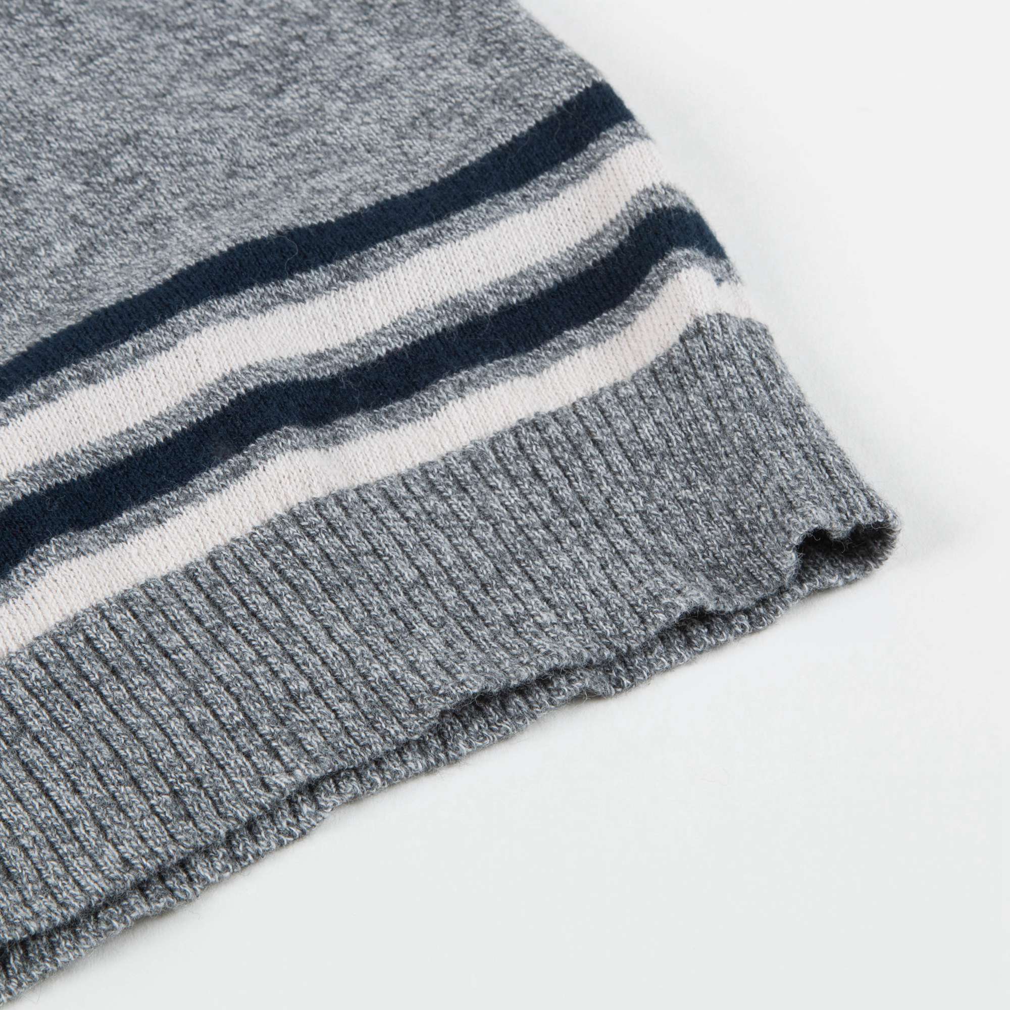 Boys Charcoal Cotton Knitwear Jumper