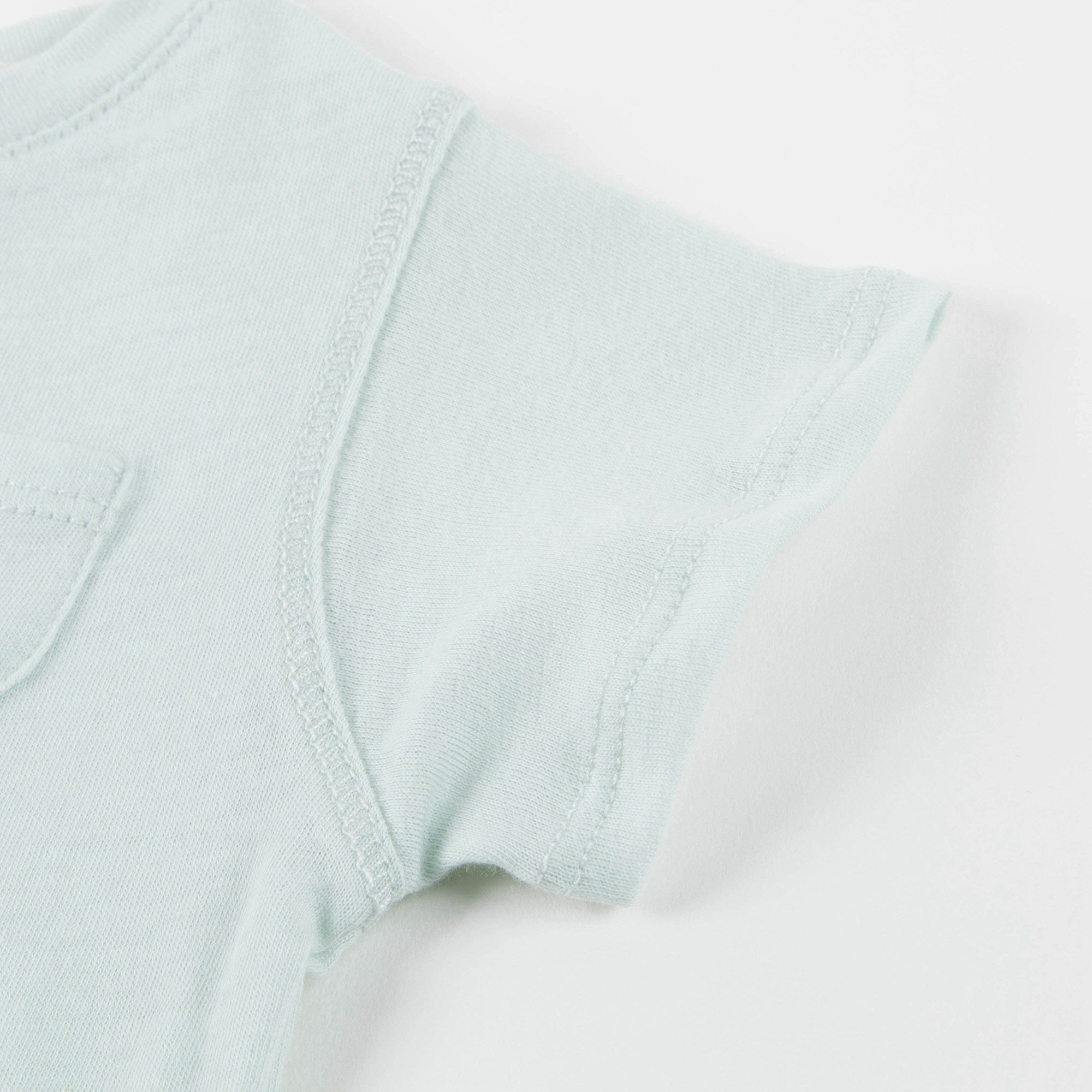 Baby Light Mint Cotton Jersey T-shirt