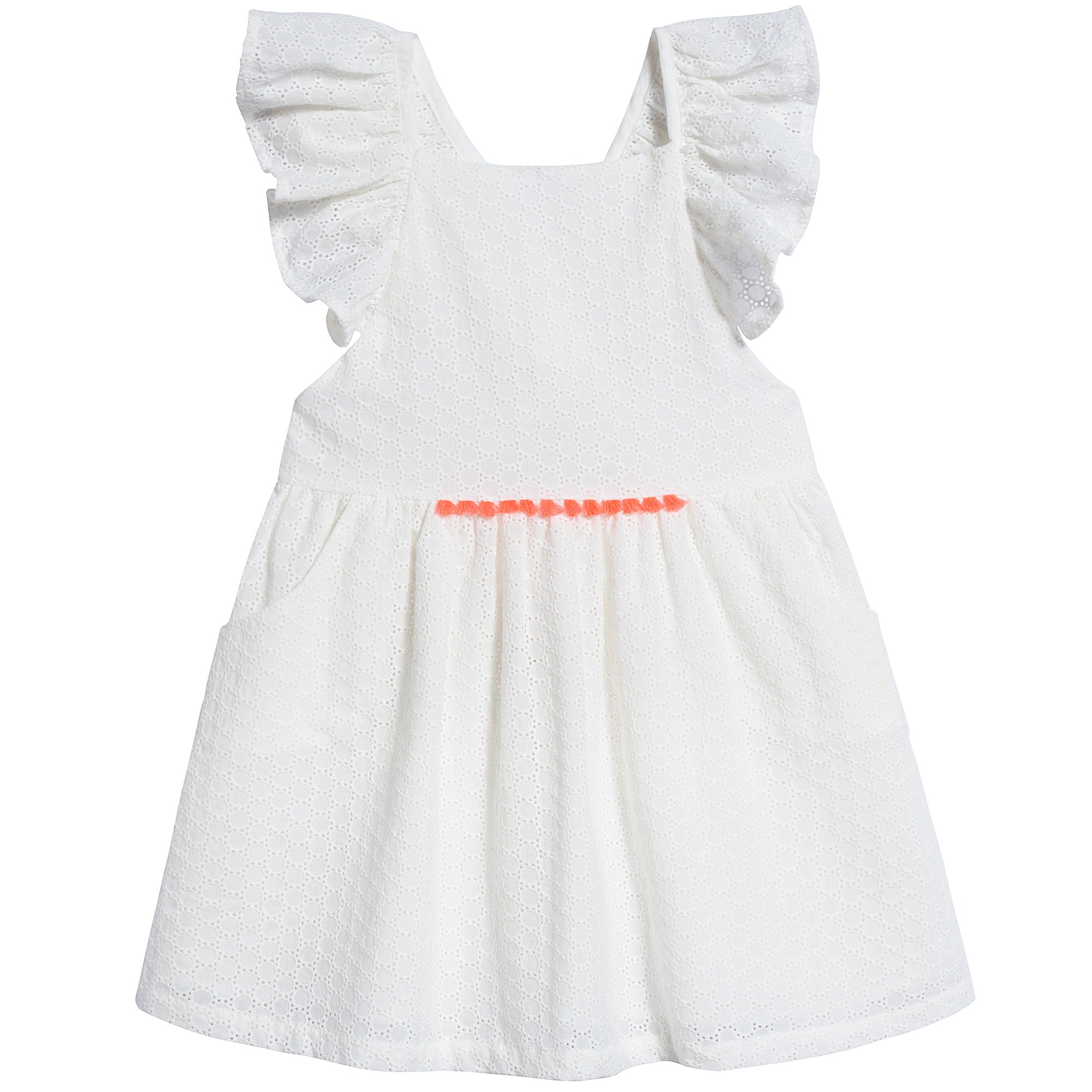Girls White "Midnight" Dress