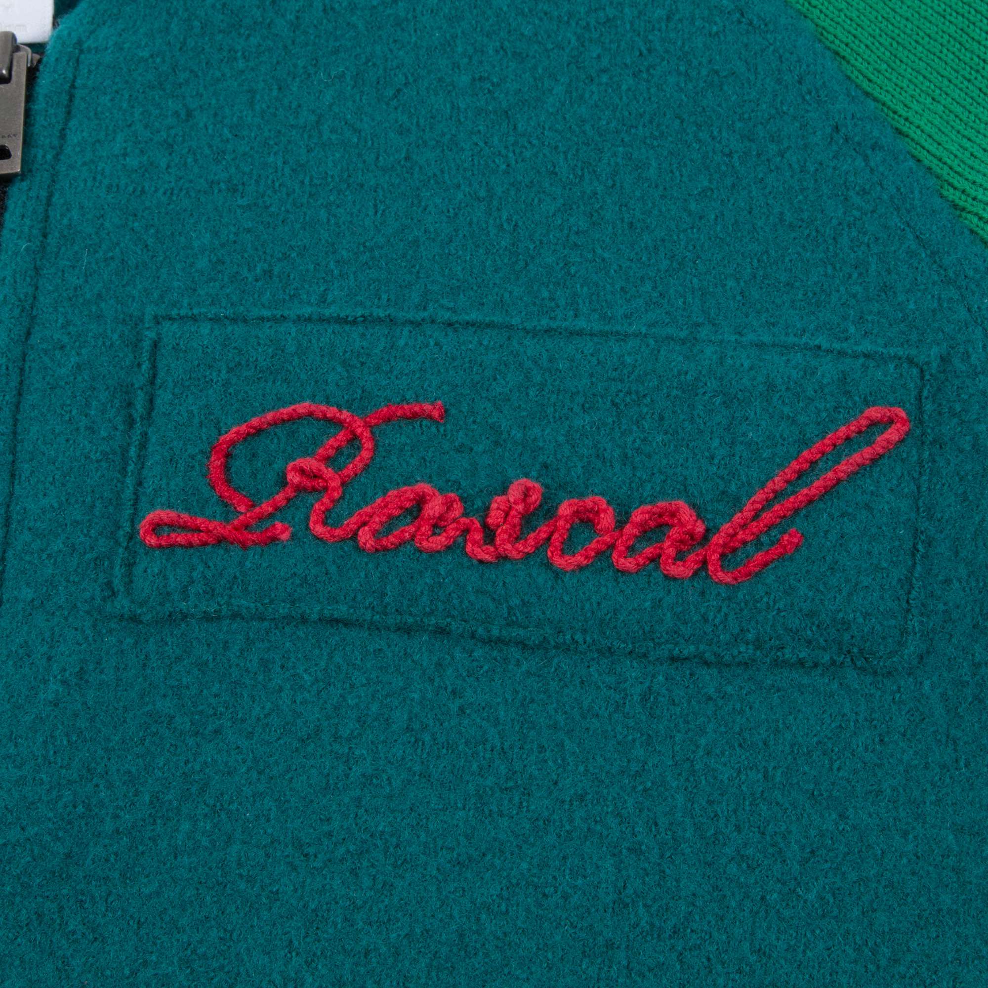 Boys Forest Green Merino Wool Cardigan