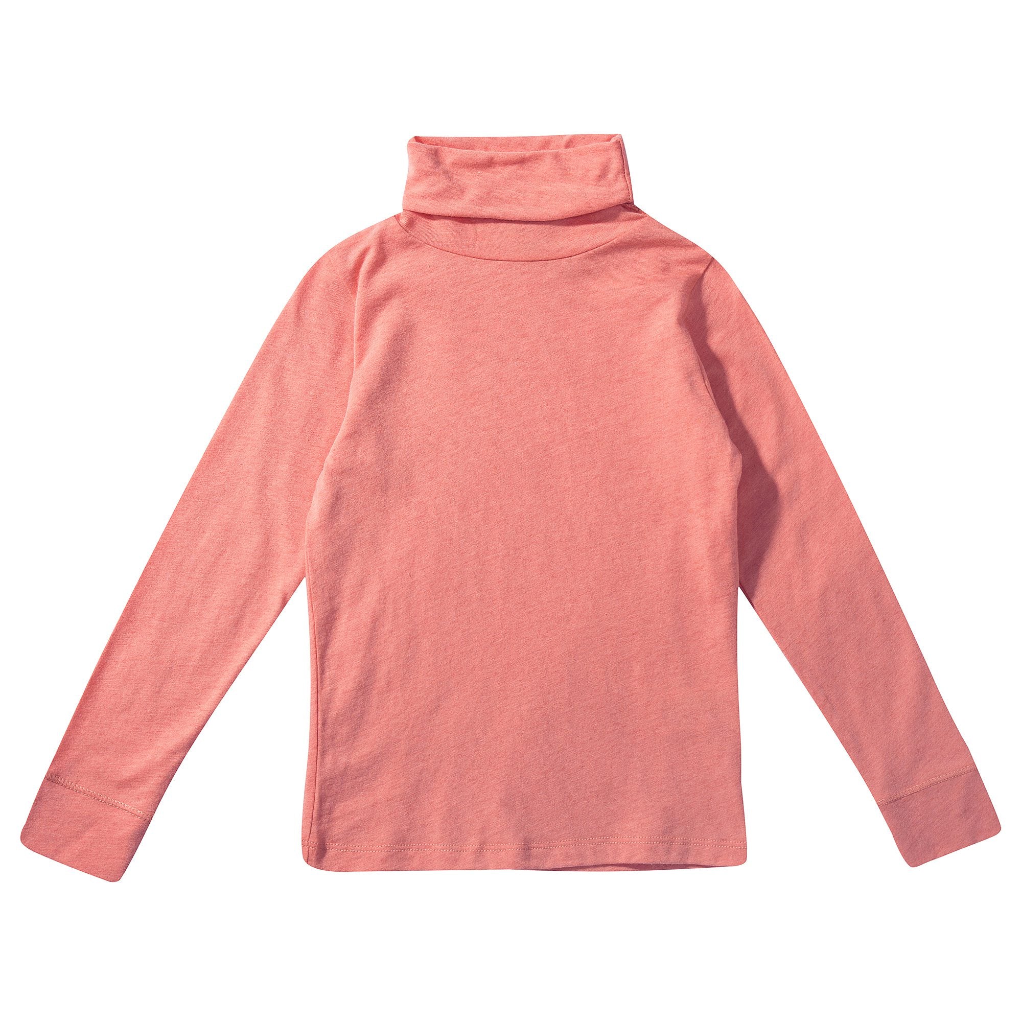Girls Coral Pink Jersey Top