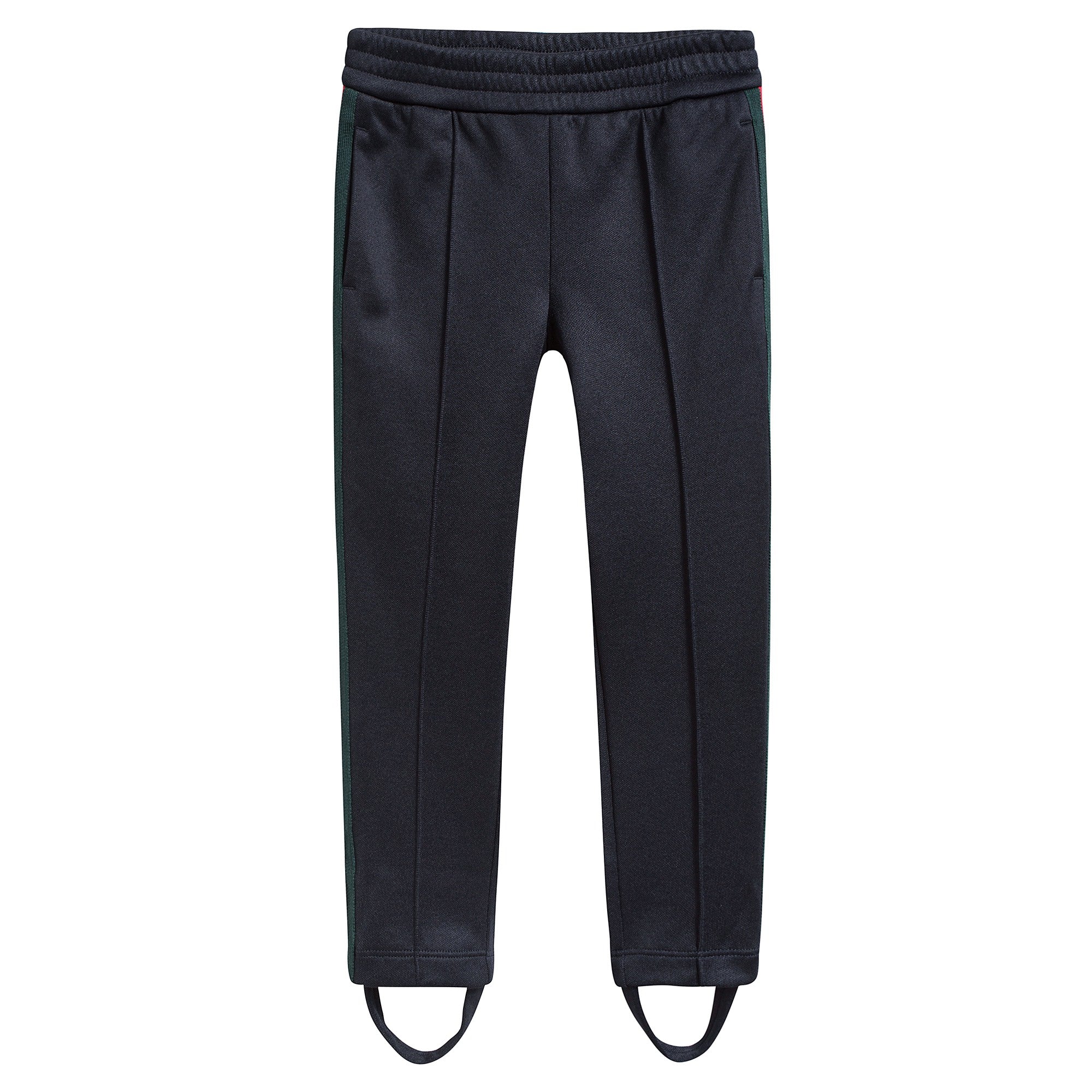 Girls Navy Blue Jersey Trousers