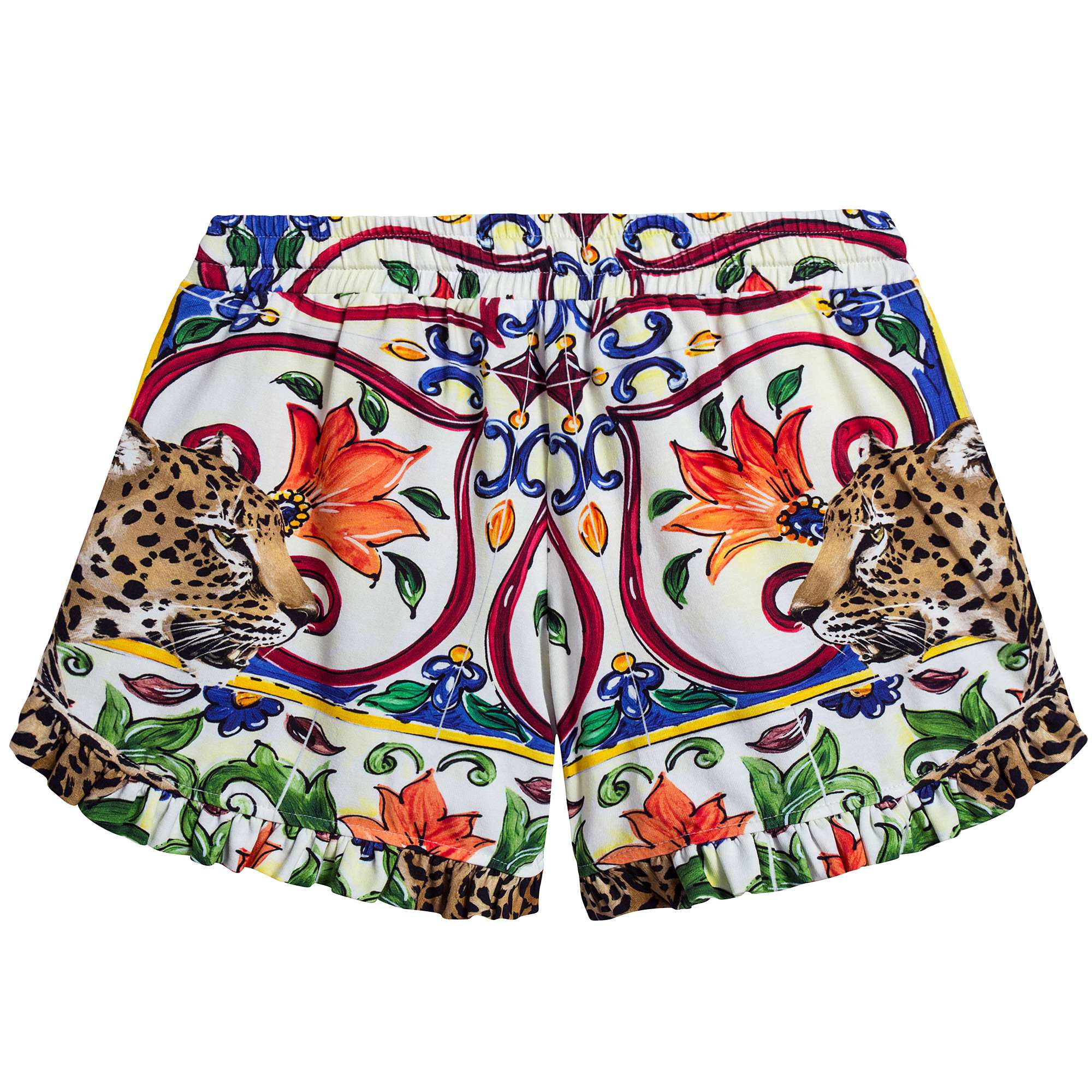 Girls Majolica Cotton Jersey Shorts
