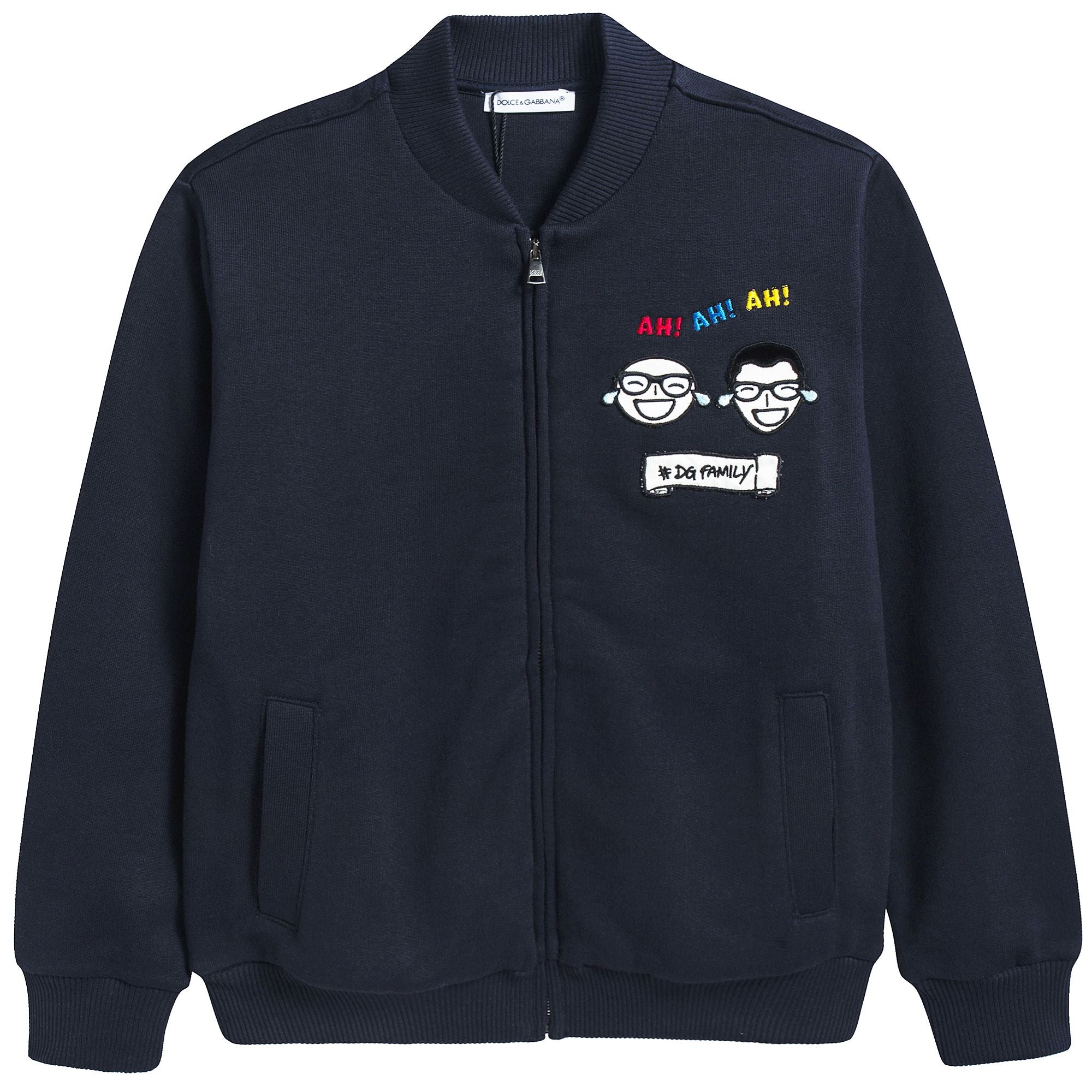 Boys Blue "DG Family" Cotton Coat