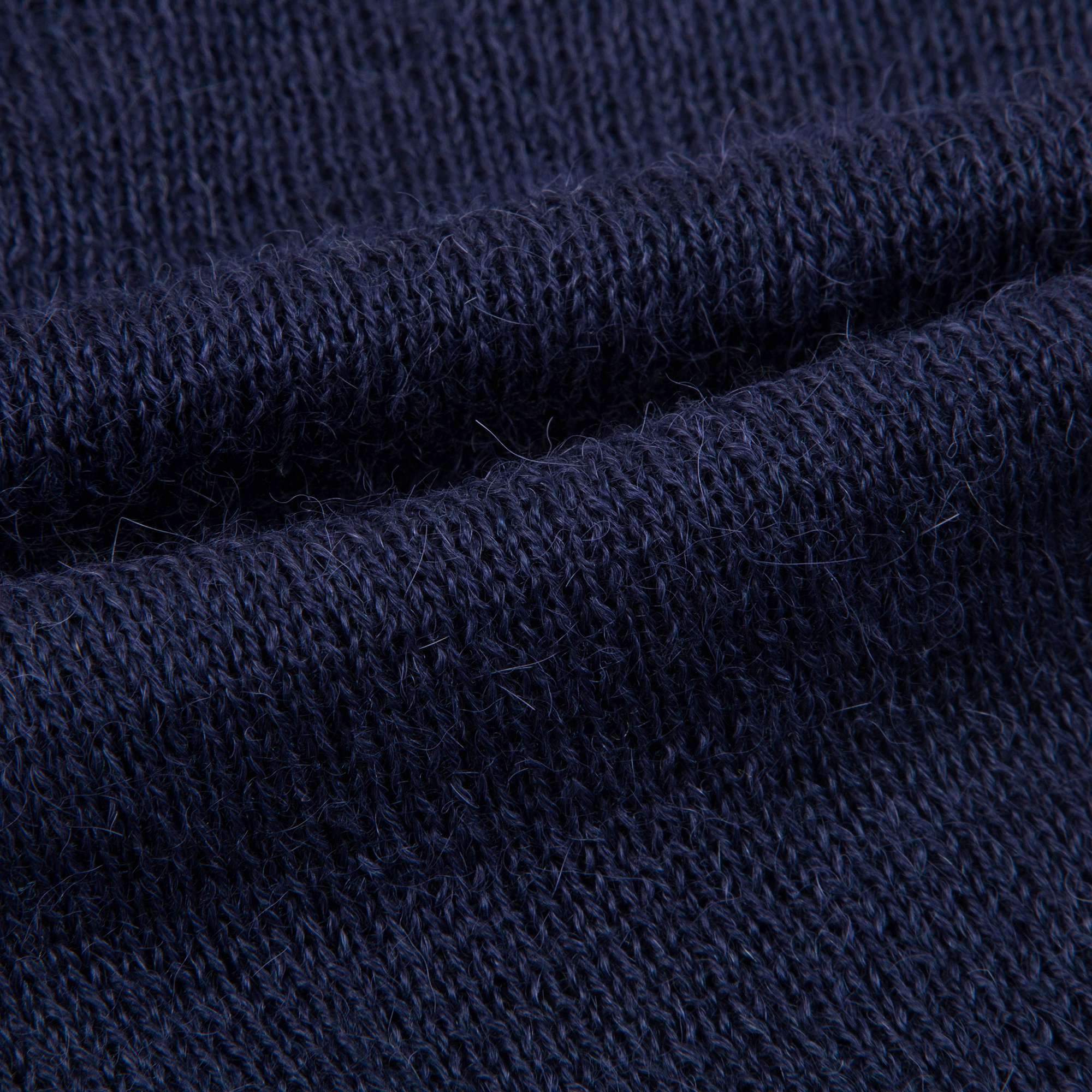 Baby Boys Navy Baby Alpaca Knitwear Cardigan