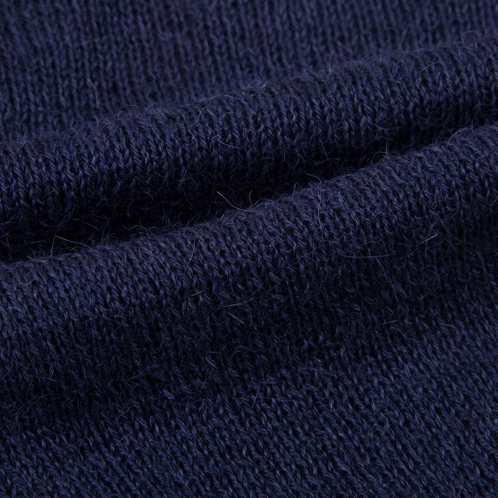 Baby Boys Navy Baby Alpaca Knitwear Cardigan