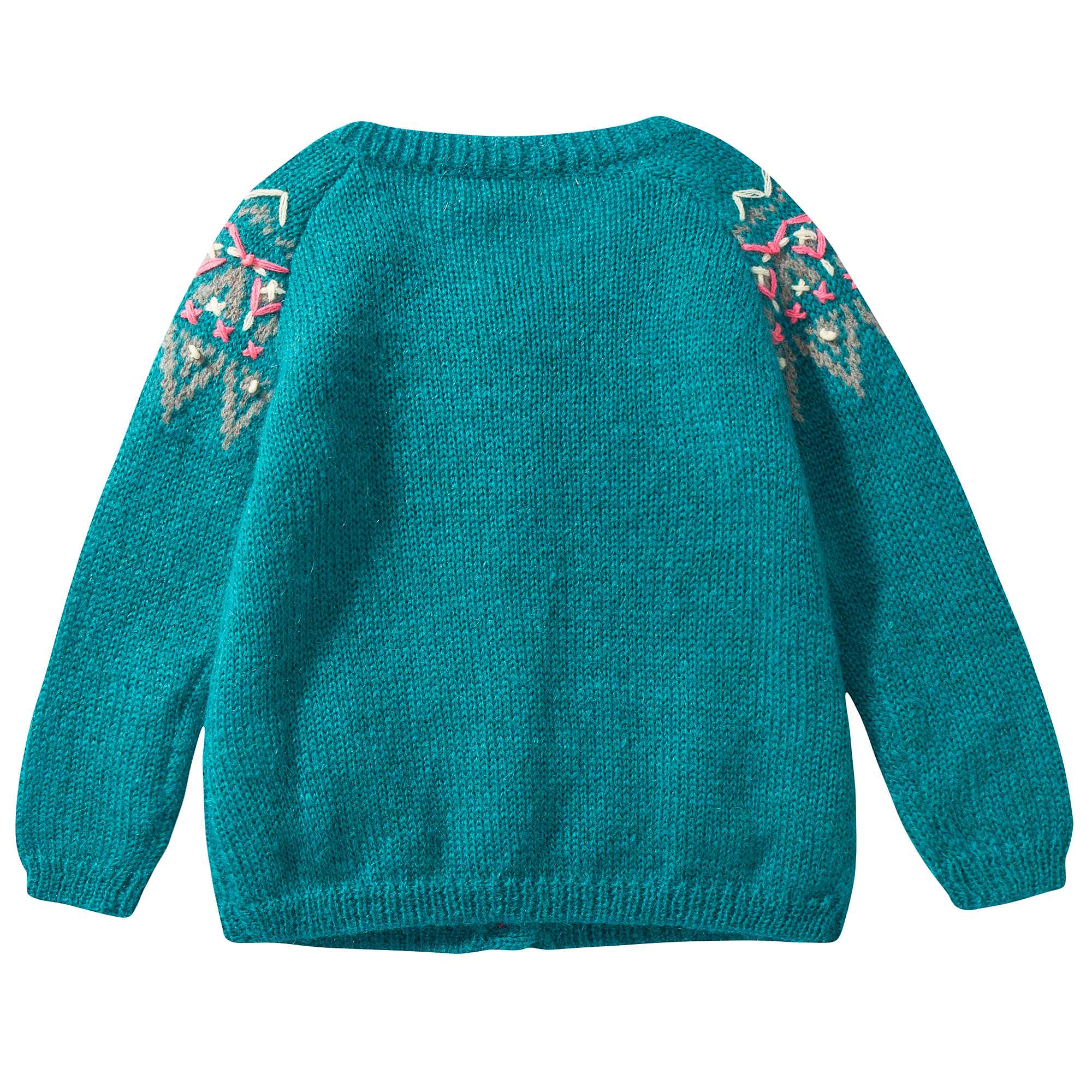 Girls Sapphire Blue 鈥淏erbere鈥?Cardigan