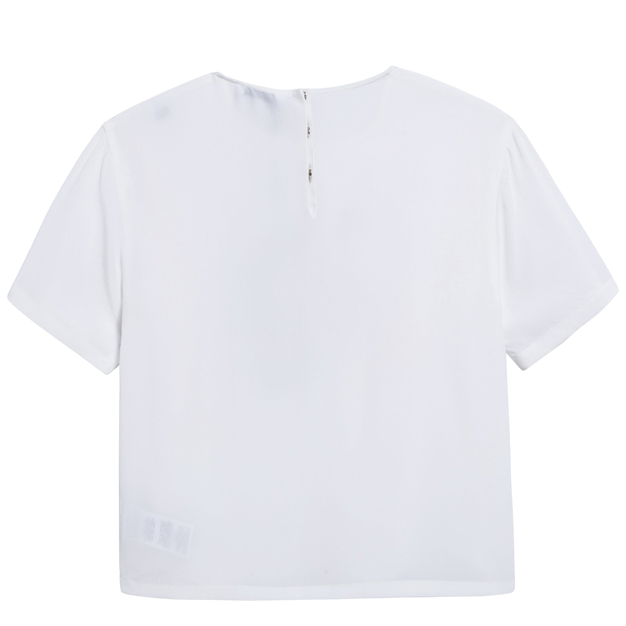 Girls White Rose T-shirt