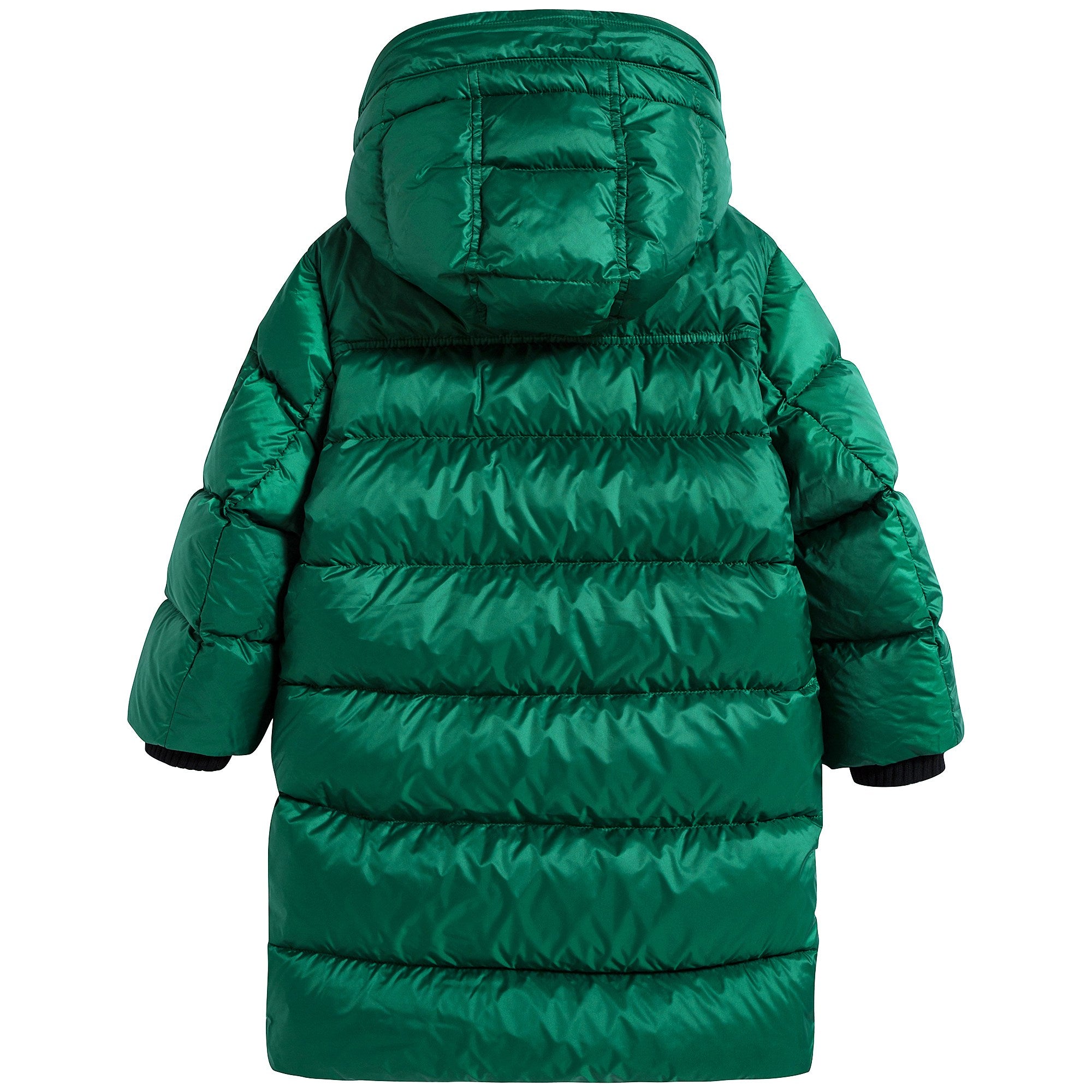 Boys Dark Pigment Green Coat