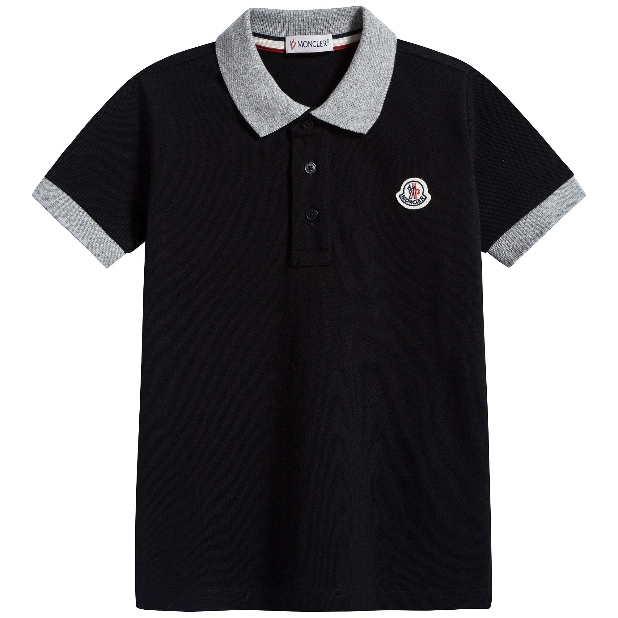 Boys Black Polo Shirt