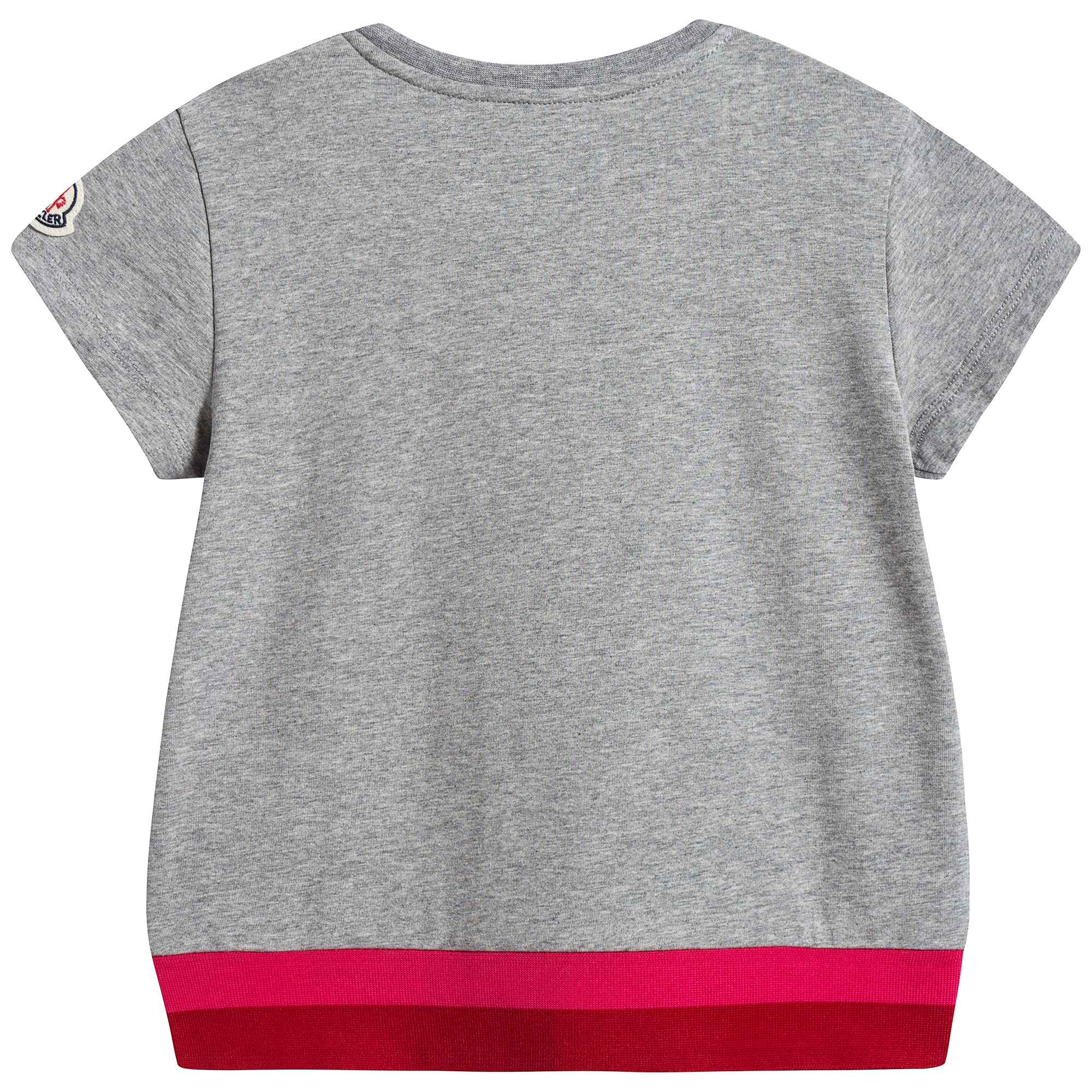 Girls Gray Logo T-shirt