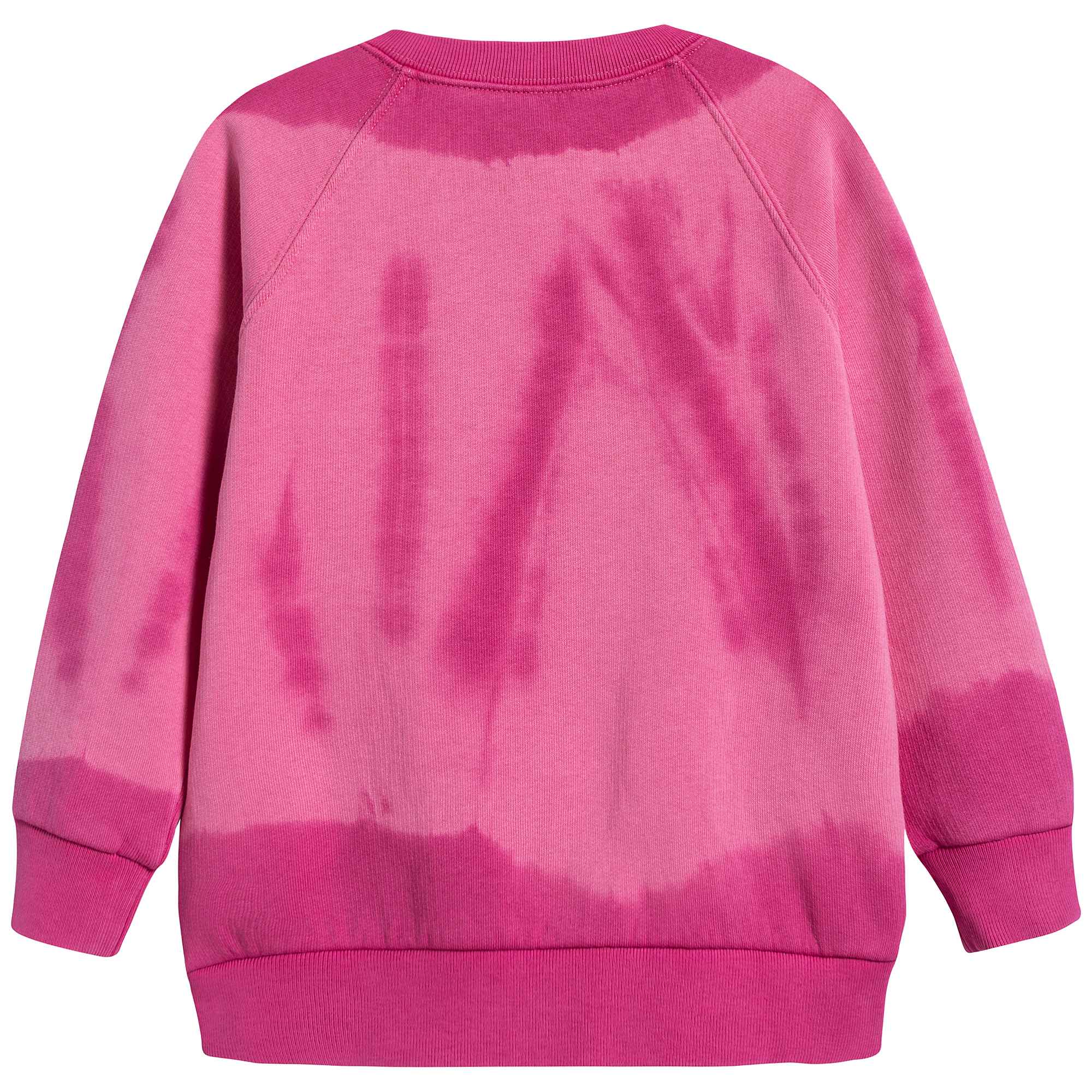 Baby Girls Bright Pink Logo Cardigan