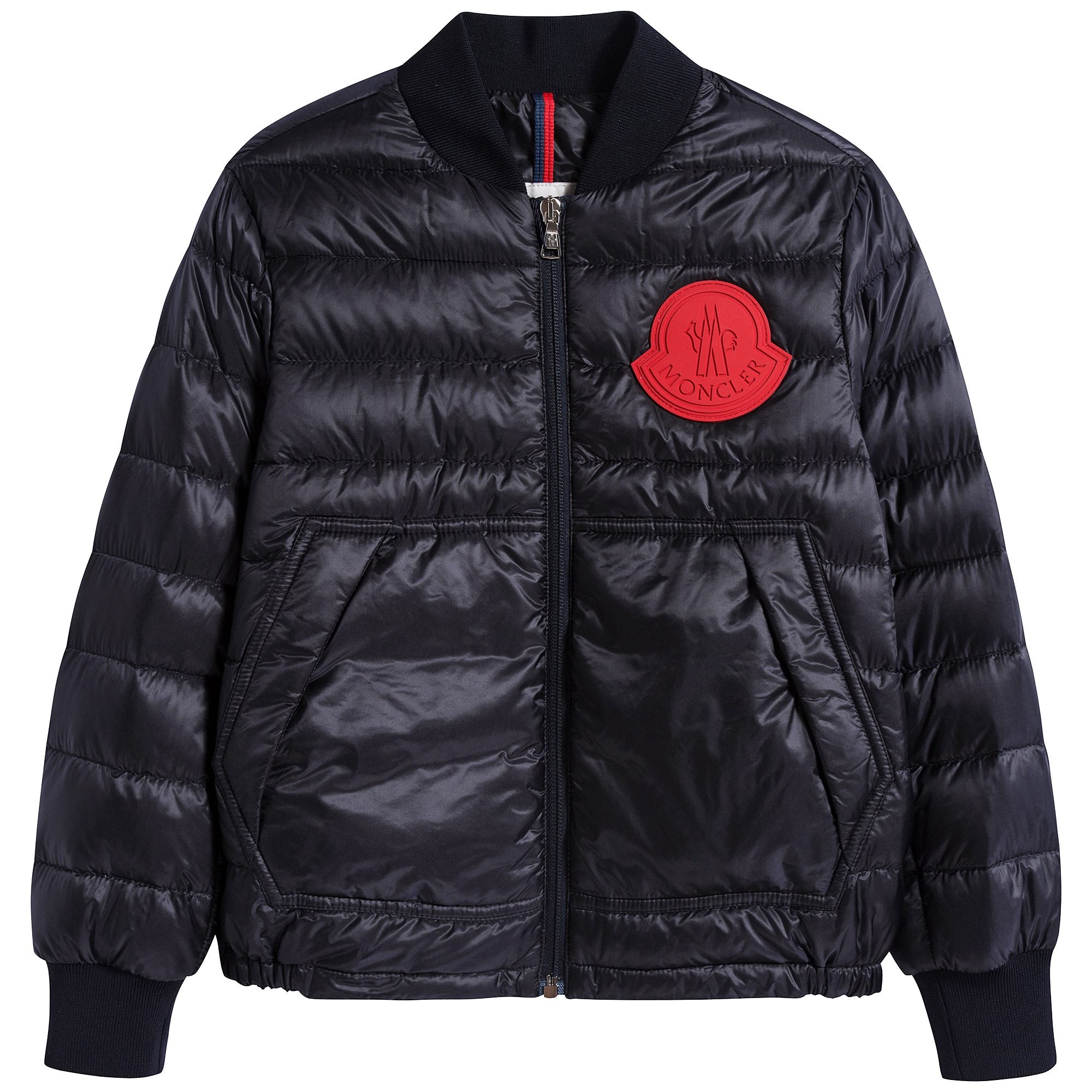 Boys Navy "MOTU" Padded Down Coat