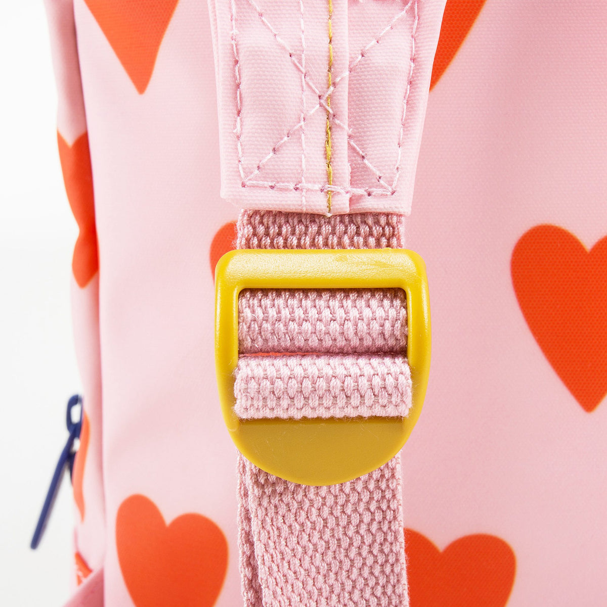 Sac à dos Mini Cœurs Rose Doux et Orange pour Filles (20 x 10 x 30 cm)
