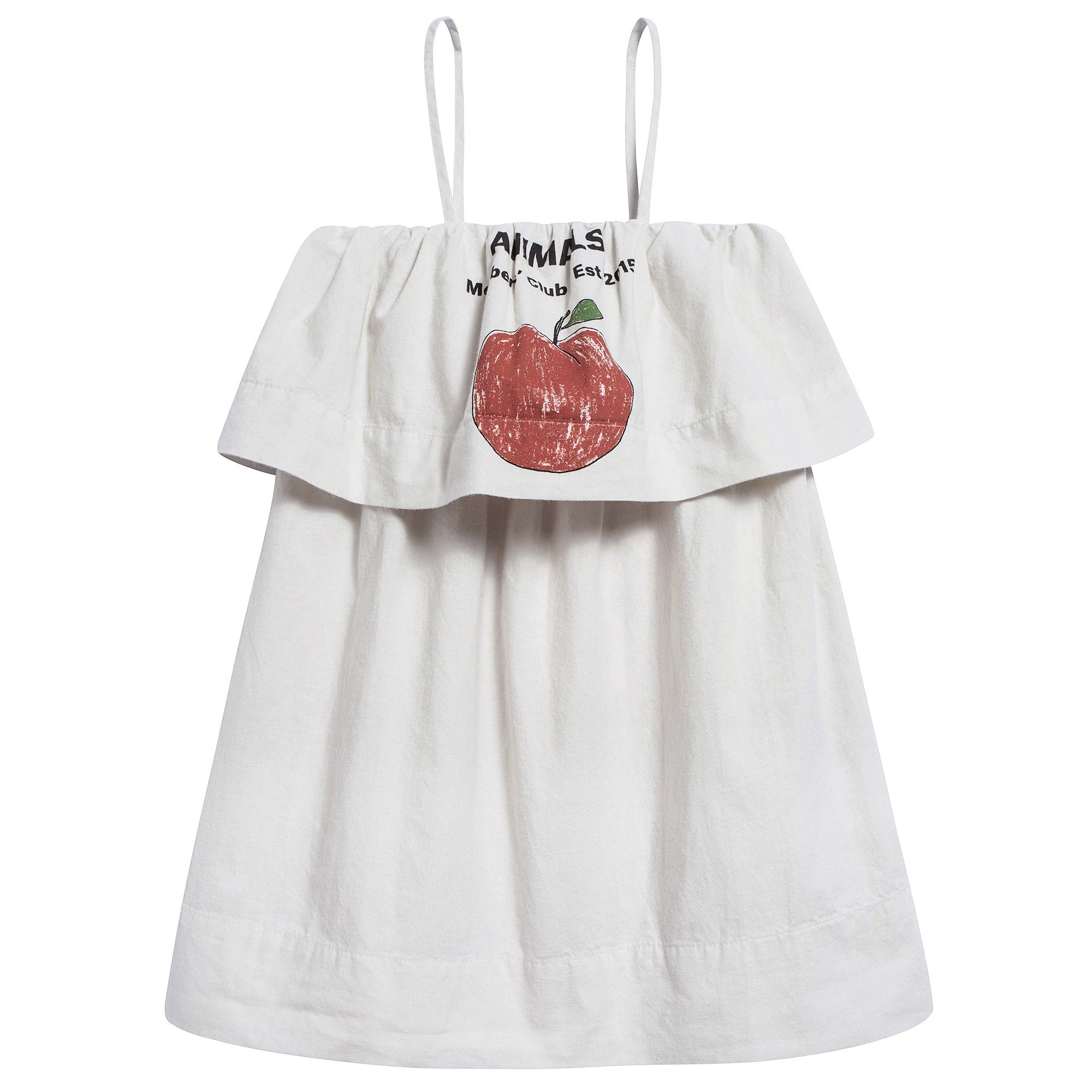 Girls Raw White Peach Cotton T-shirt