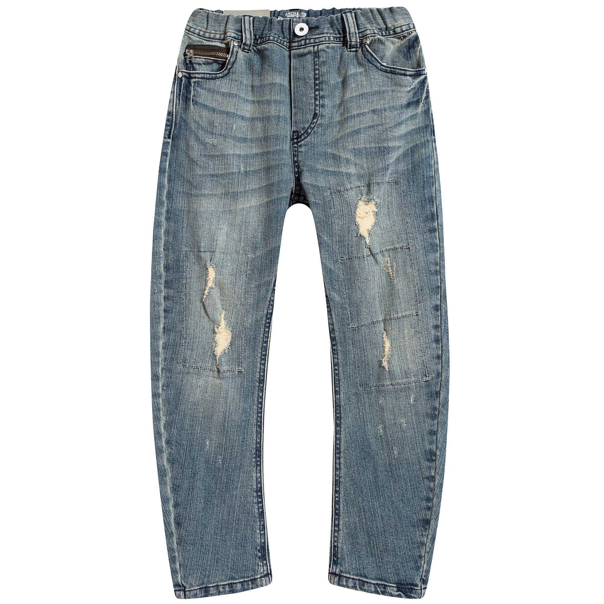 Boys &Girls Blue Denim Trousers