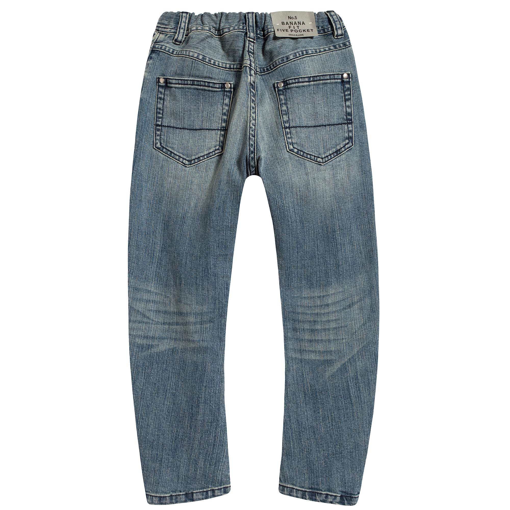 Boys &Girls Blue Denim Trousers