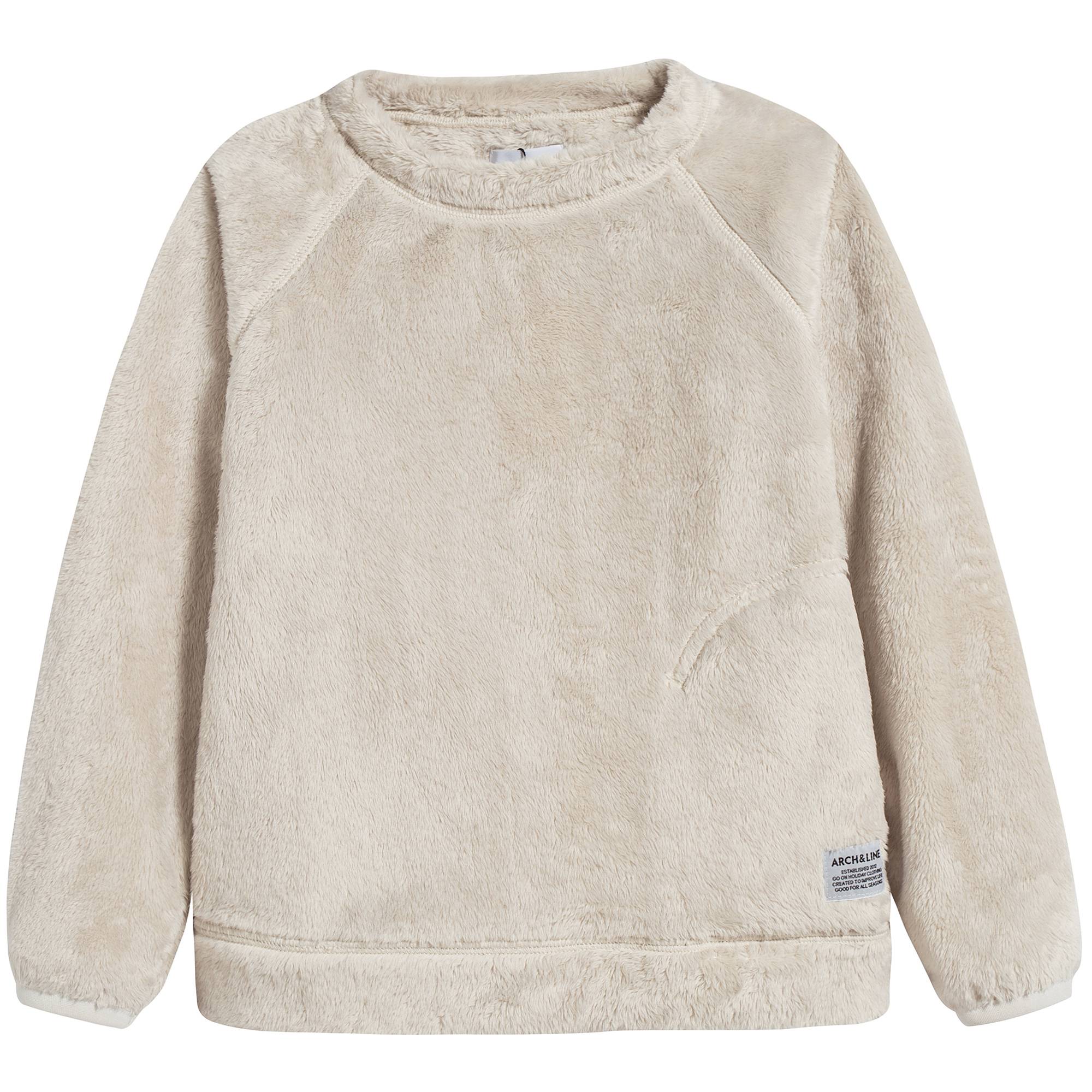 Boys & Girls Cream Sweatshirt