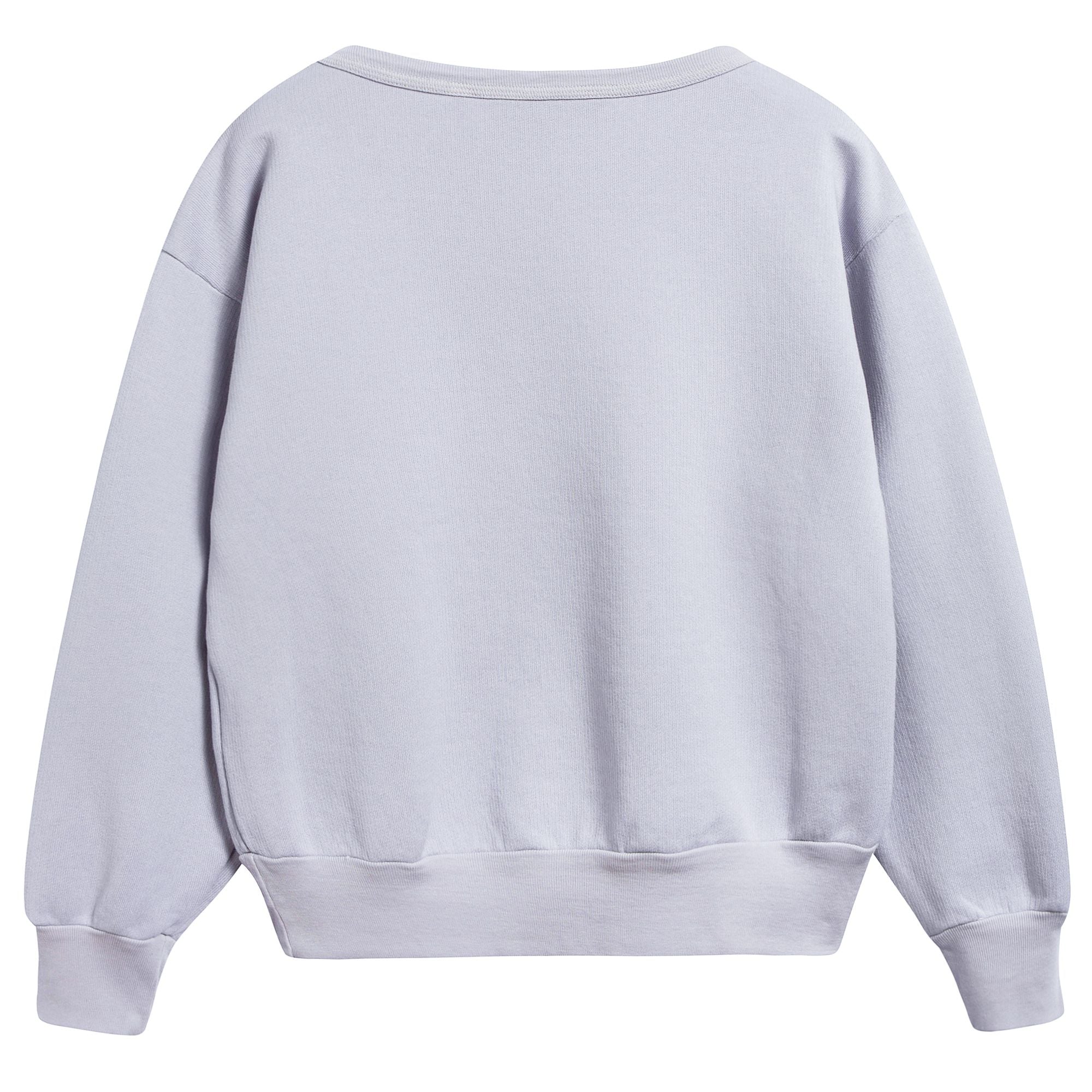 Girls Lavand Peach Cotton Sweatshirt