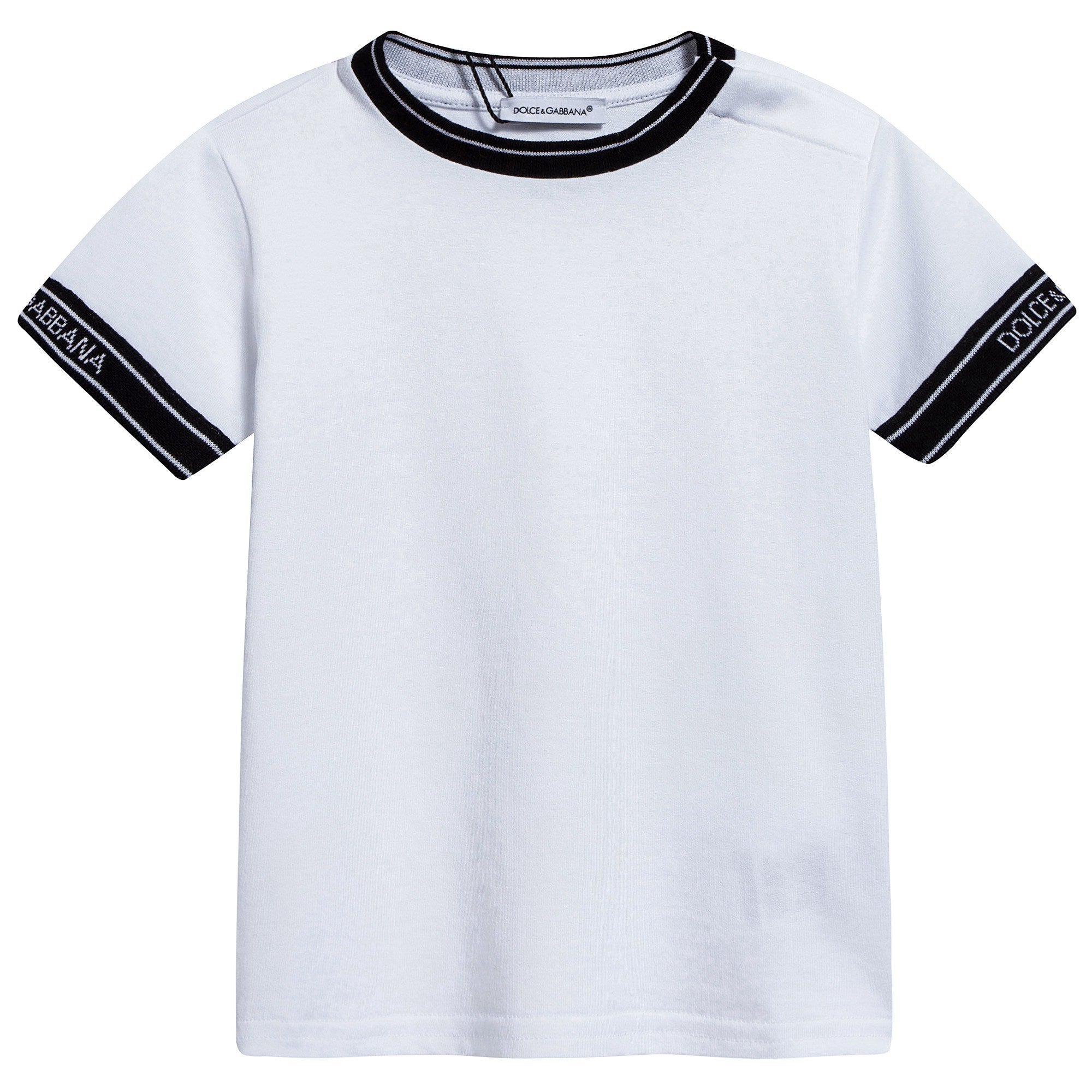Baby White Cotton T-shirt