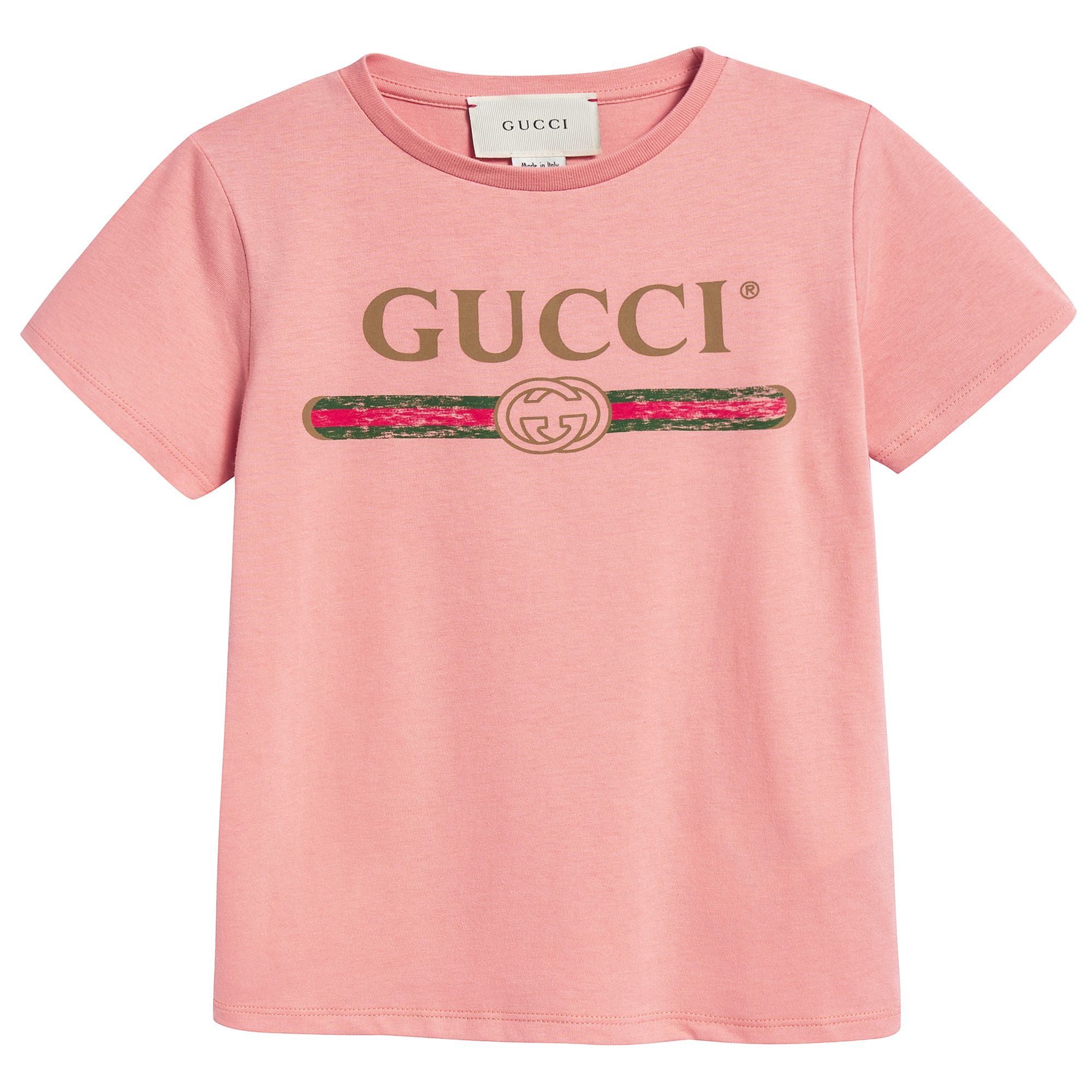 Girls Pink Logo T-shirt