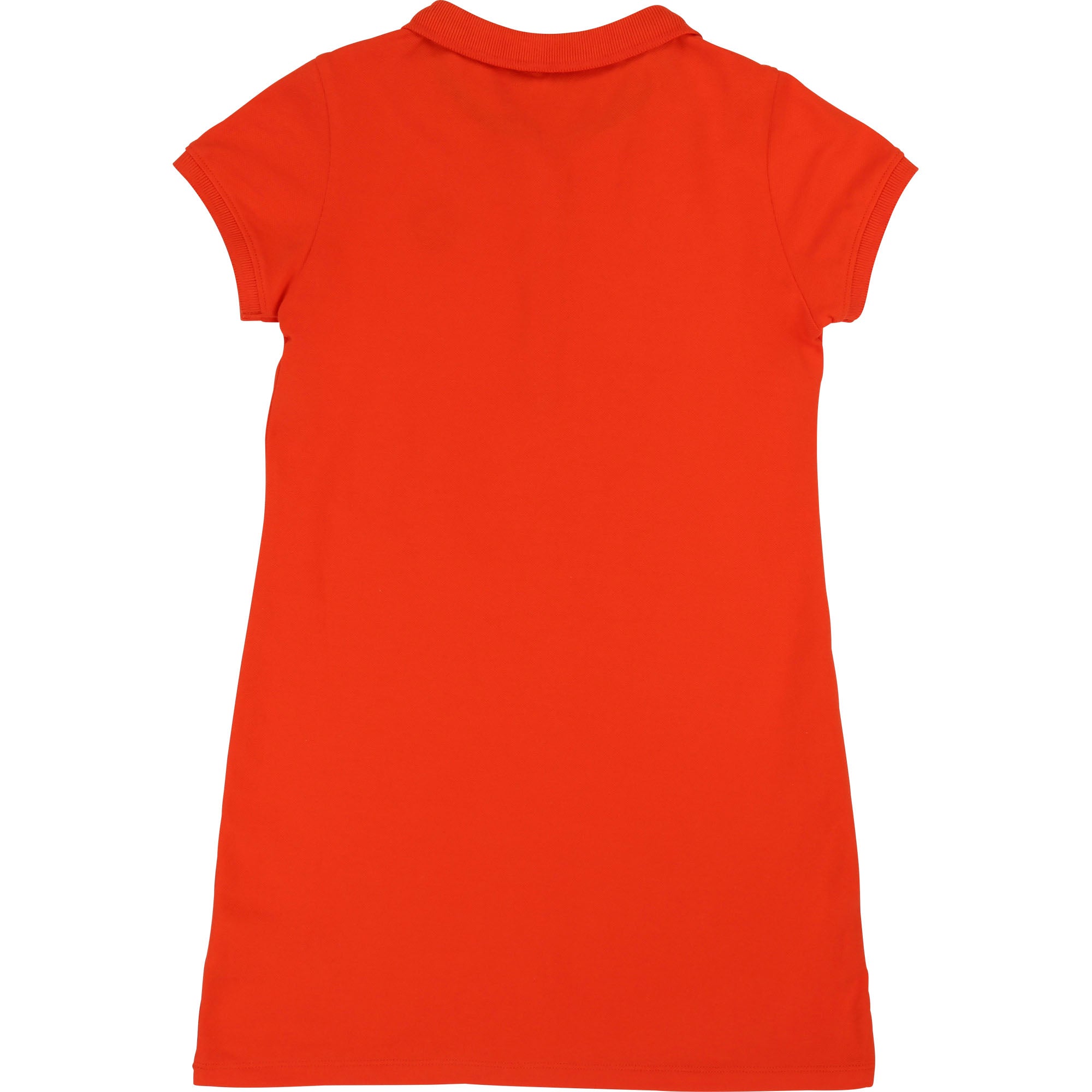 Girls Red Cotton Dress